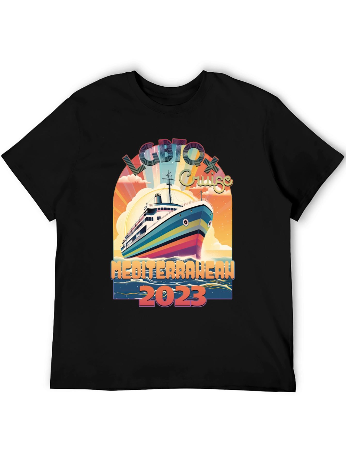 LGBTQ+ Mediterranean Cruise 2023 T-Shirt