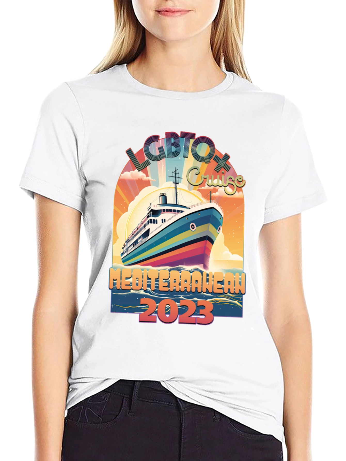 LGBTQ+ Mediterranean Cruise 2023 T-Shirt