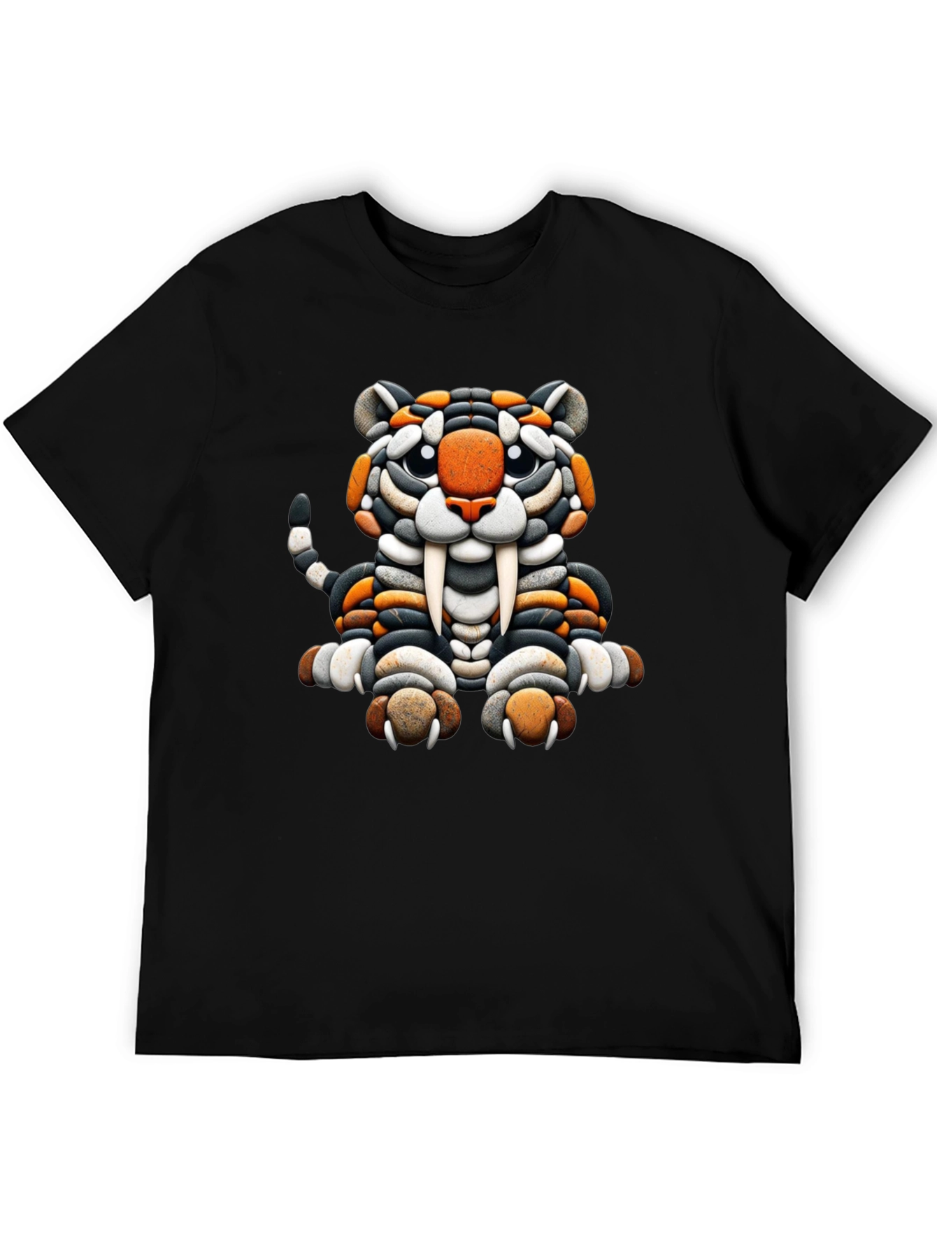Stone Tiger Graphic Tee - Cool Unique Design