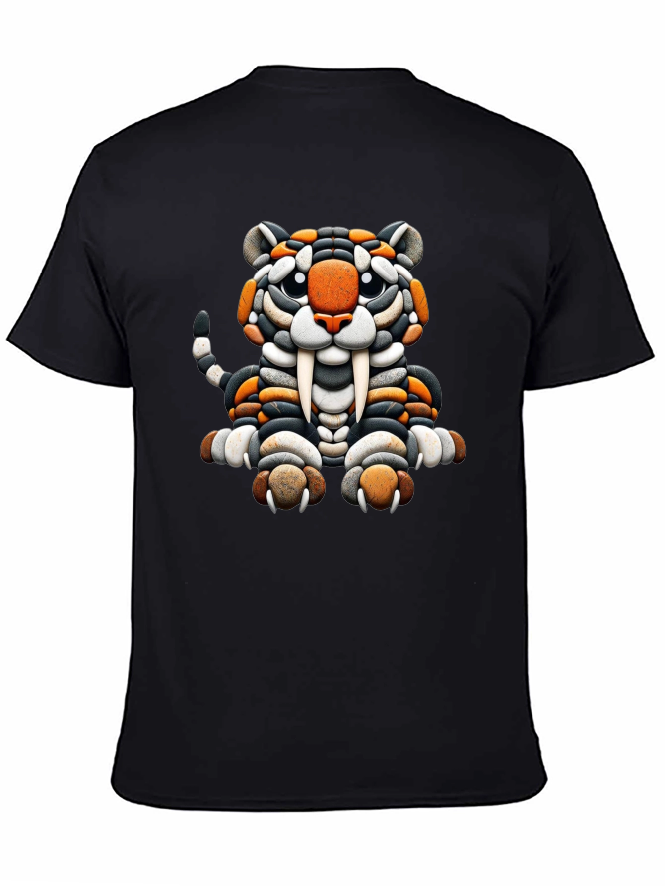 Stone Tiger Graphic Tee - Cool Unique Design