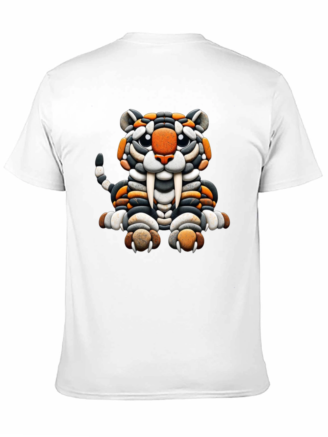 Stone Tiger Graphic Tee - Cool Unique Design