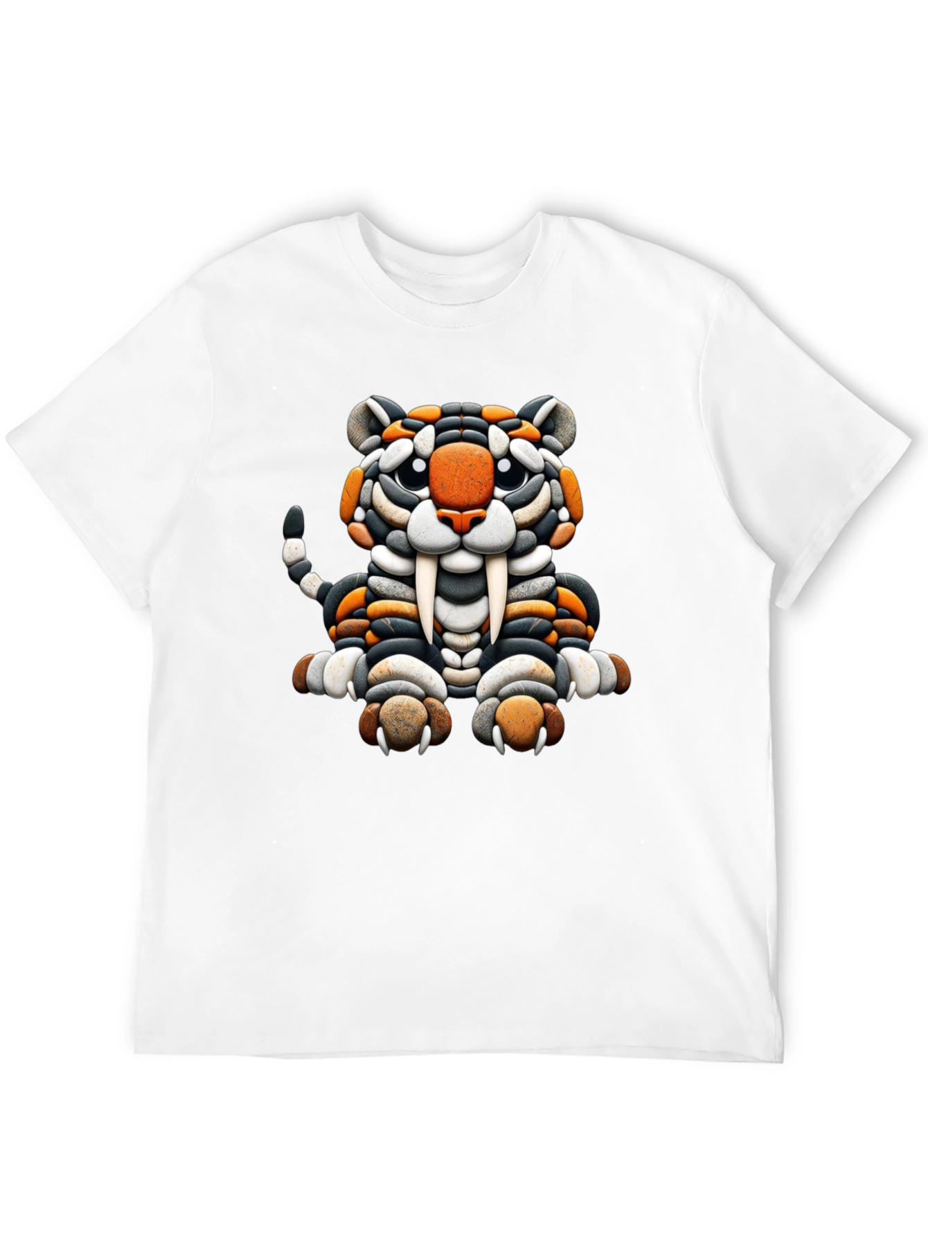 Stone Tiger Graphic Tee - Cool Unique Design