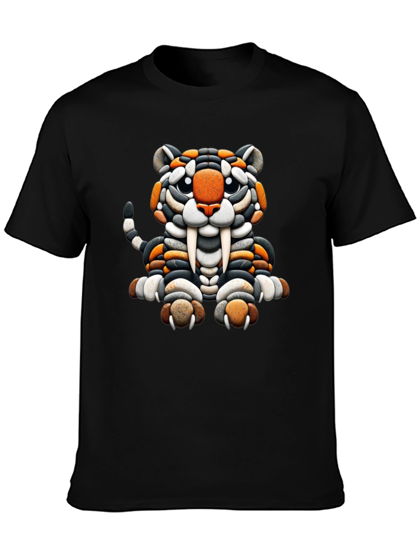 Stone Tiger Graphic Tee - Cool Unique Design