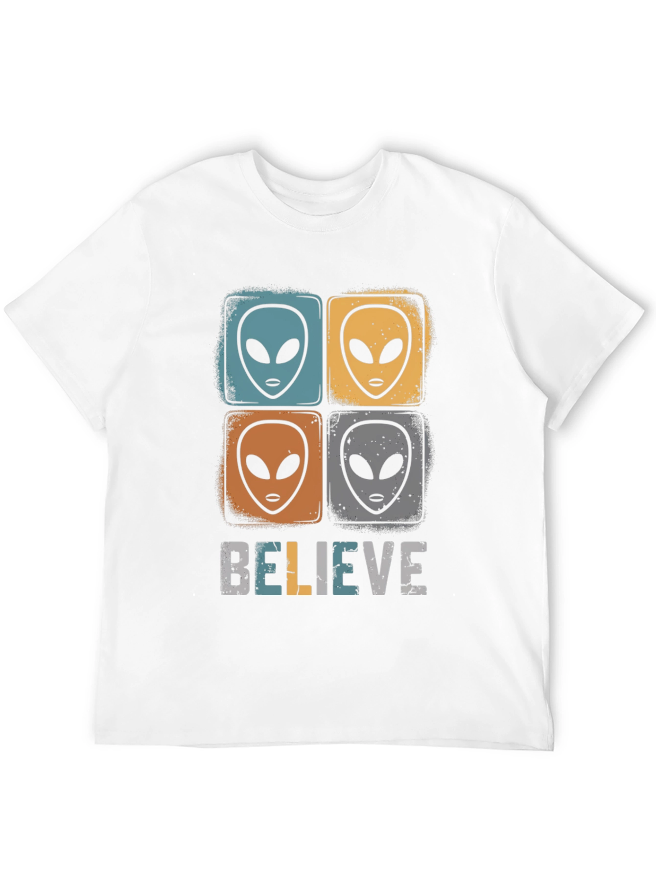 Believe Alien Graphic T-Shirt