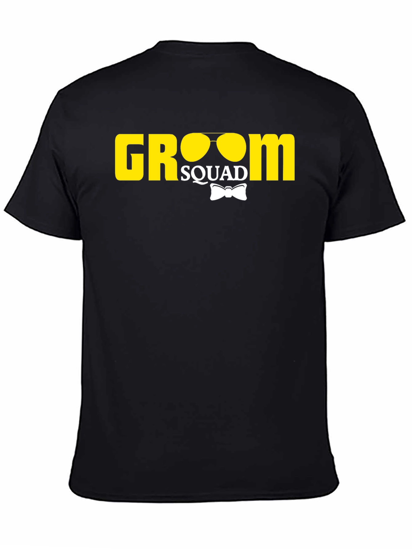 Groom Squad T-Shirt - Black Wedding Party Tee