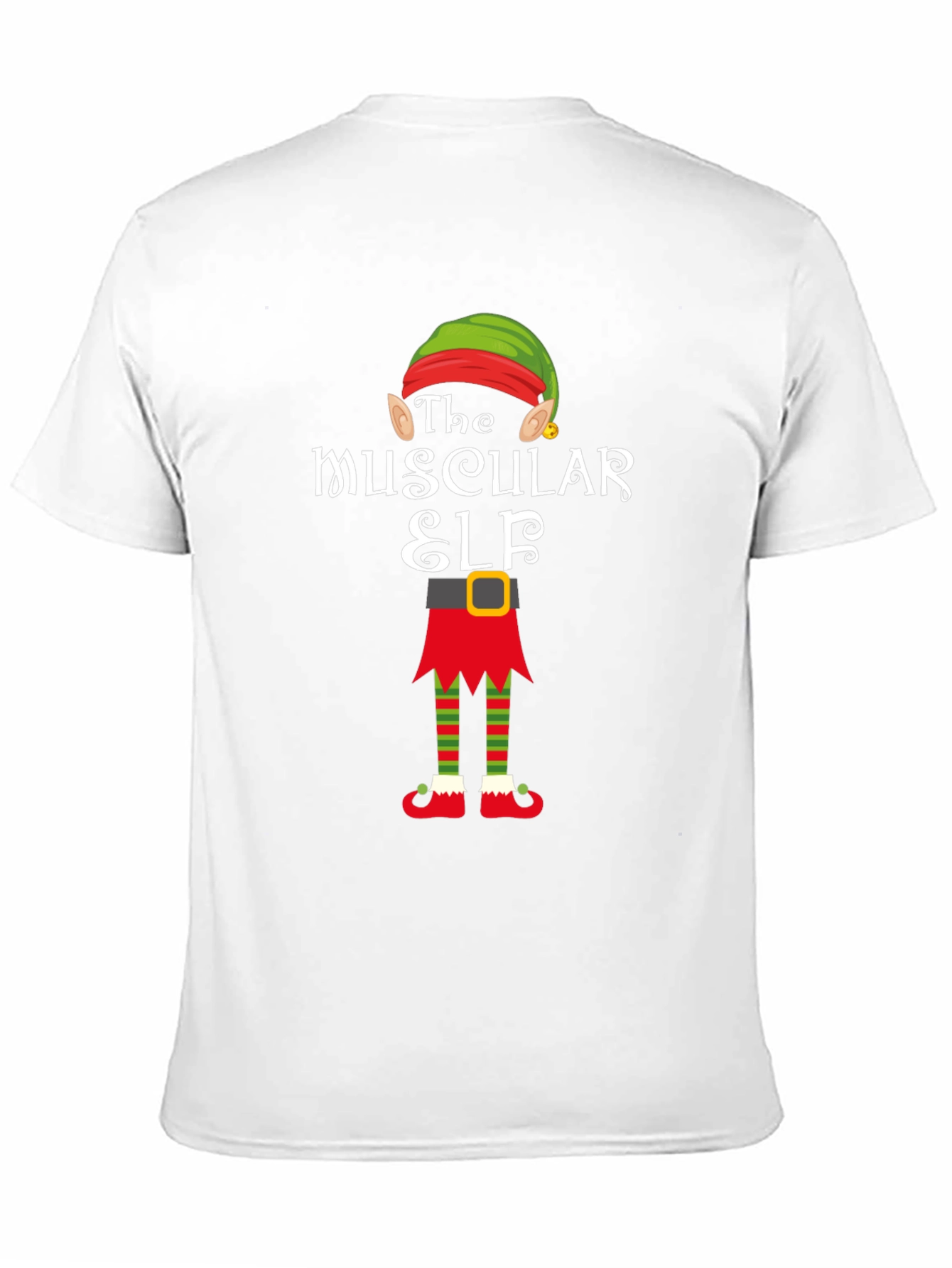 The Muscular Elf Graphic Tee Shirt