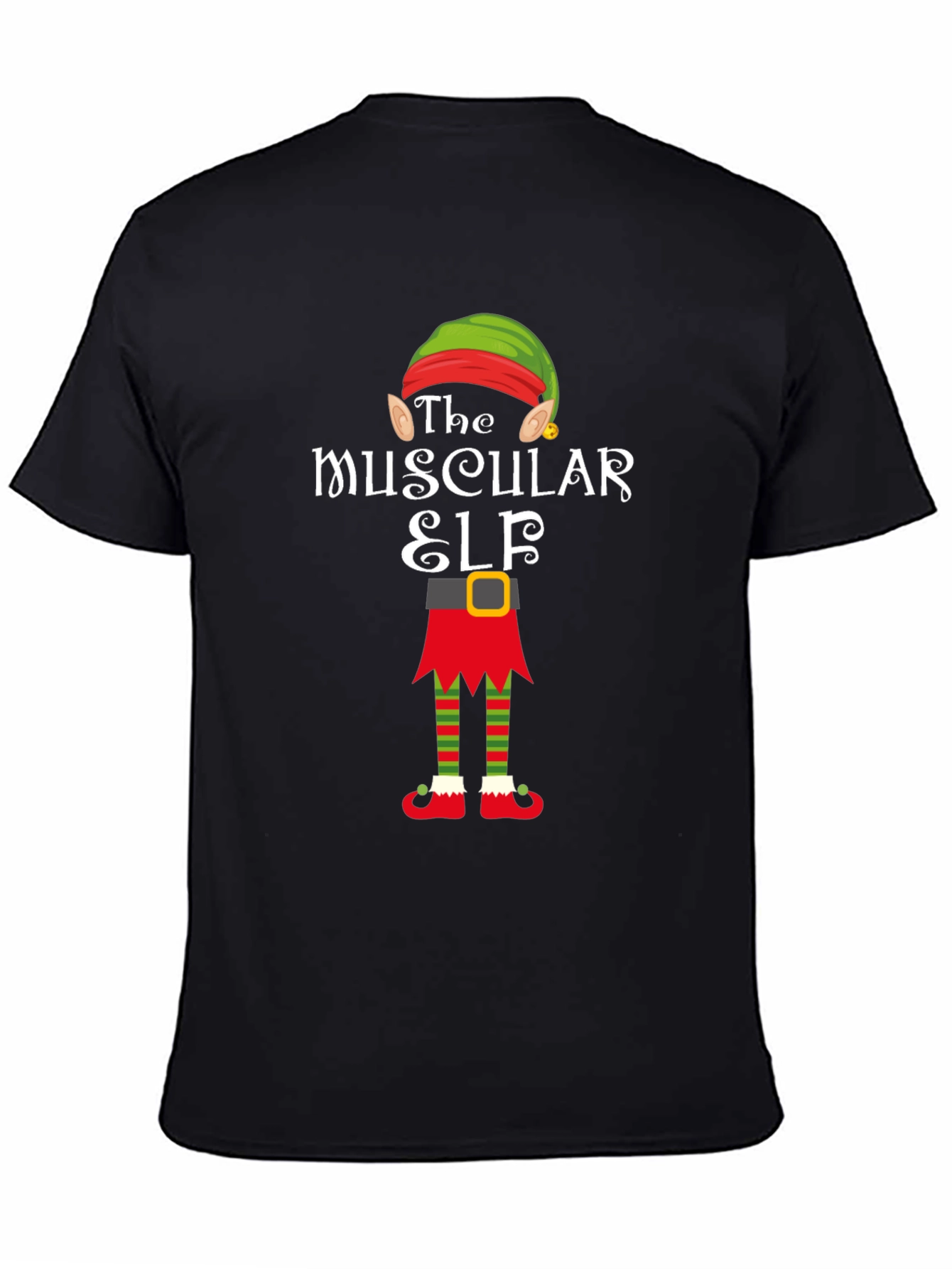 The Muscular Elf Graphic Tee Shirt
