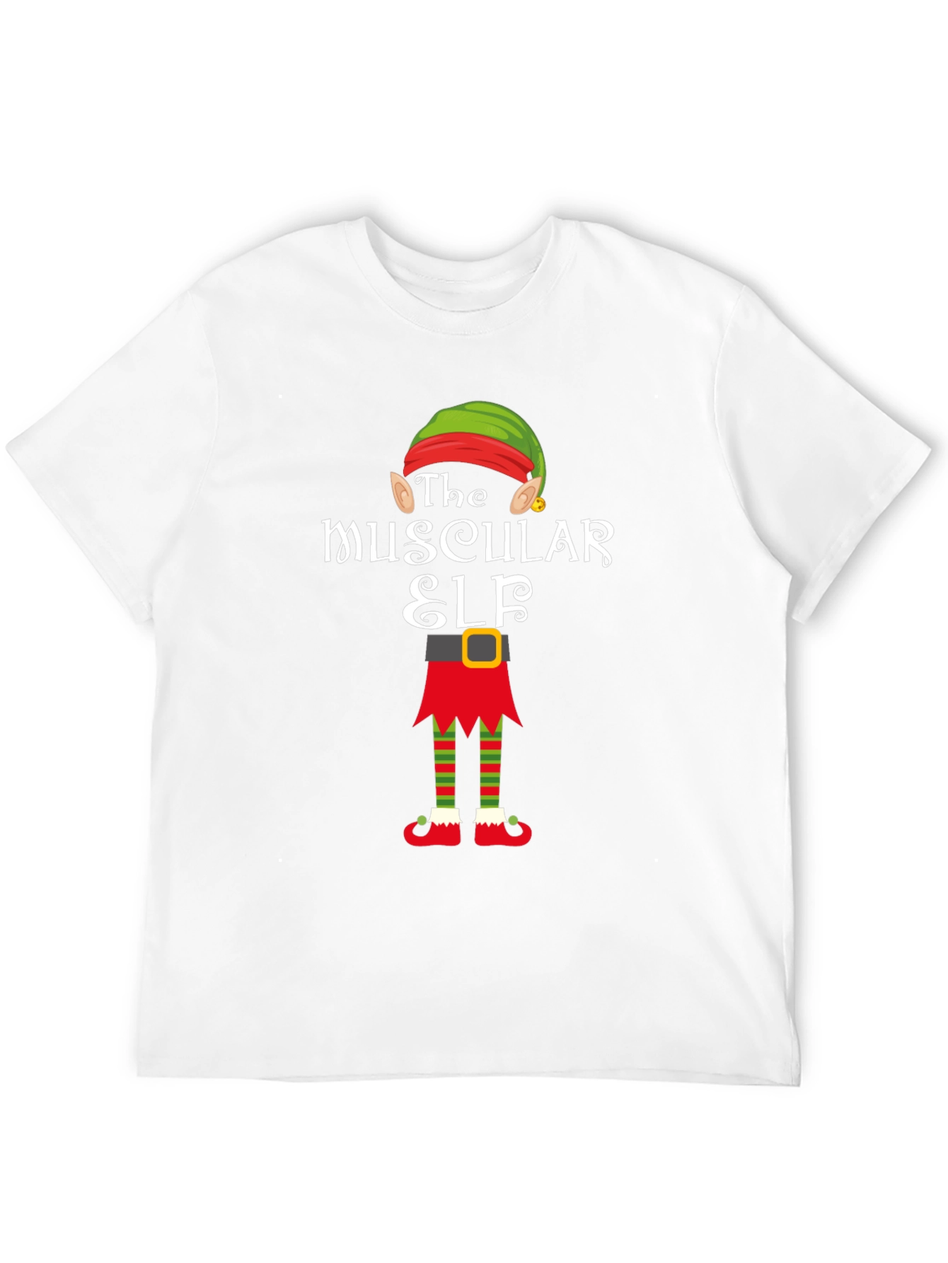 The Muscular Elf Graphic Tee Shirt