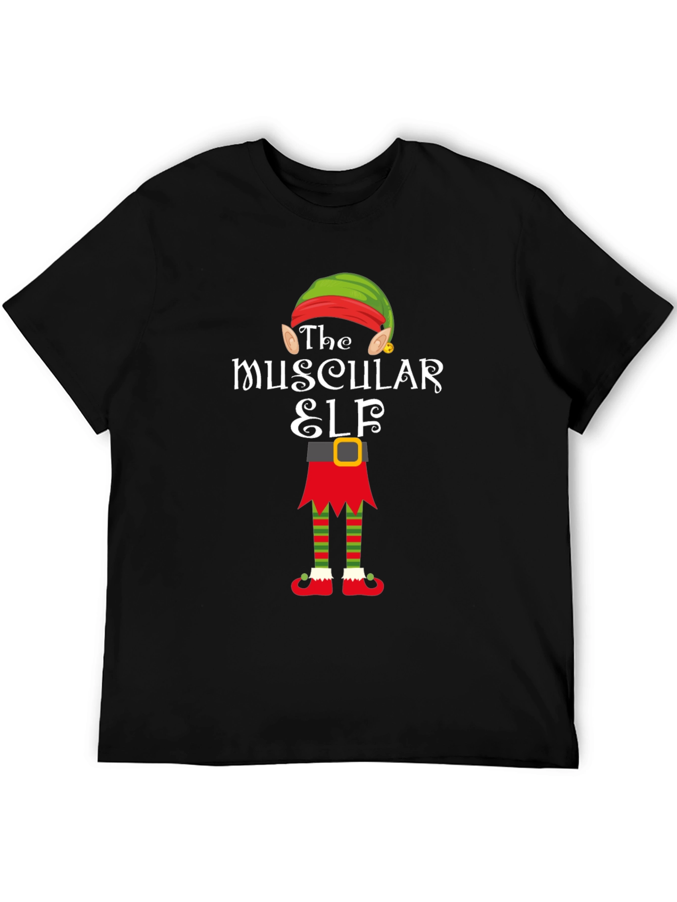 The Muscular Elf Graphic Tee Shirt