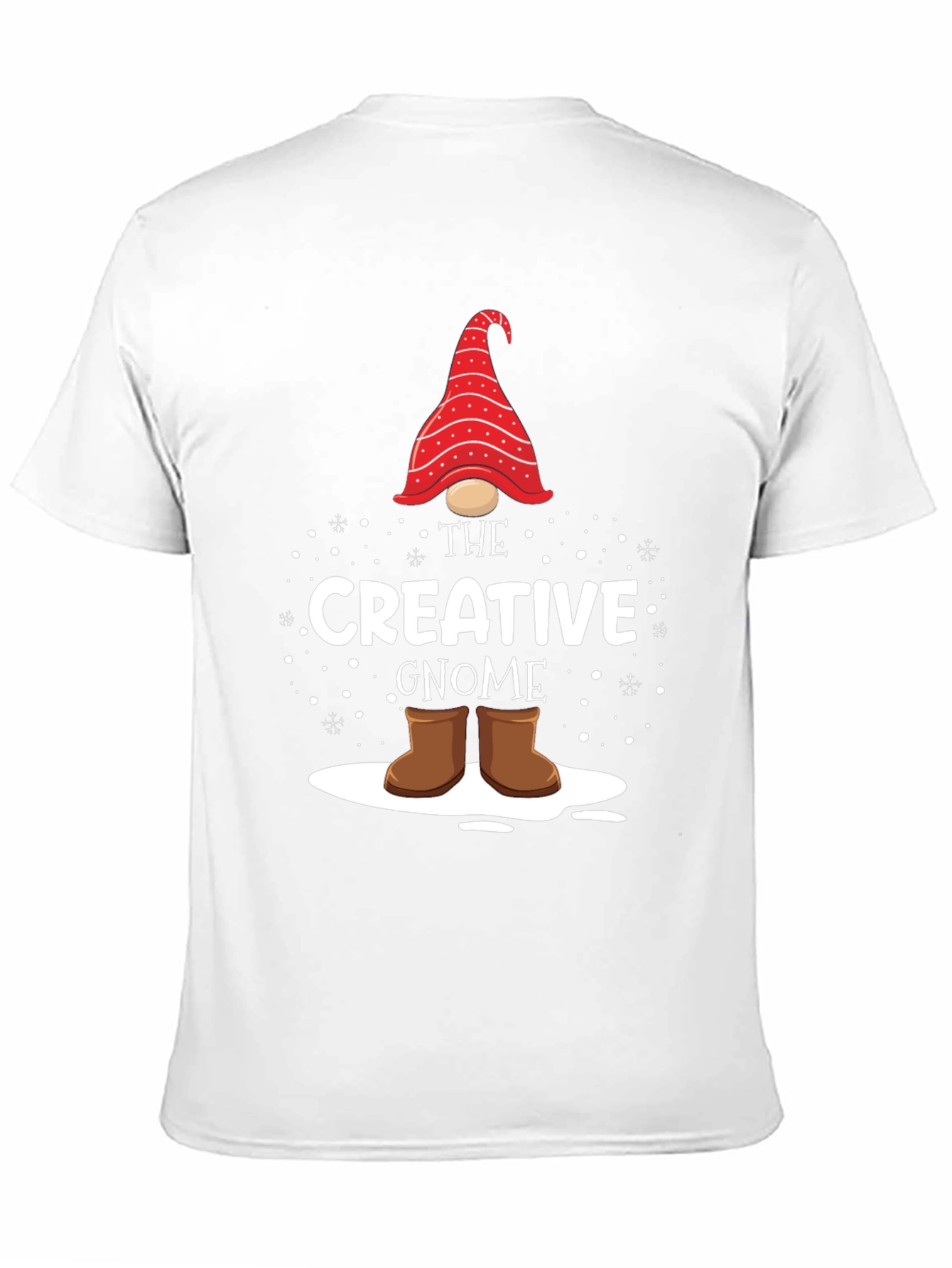 Creative Gnome Black Graphic Tee