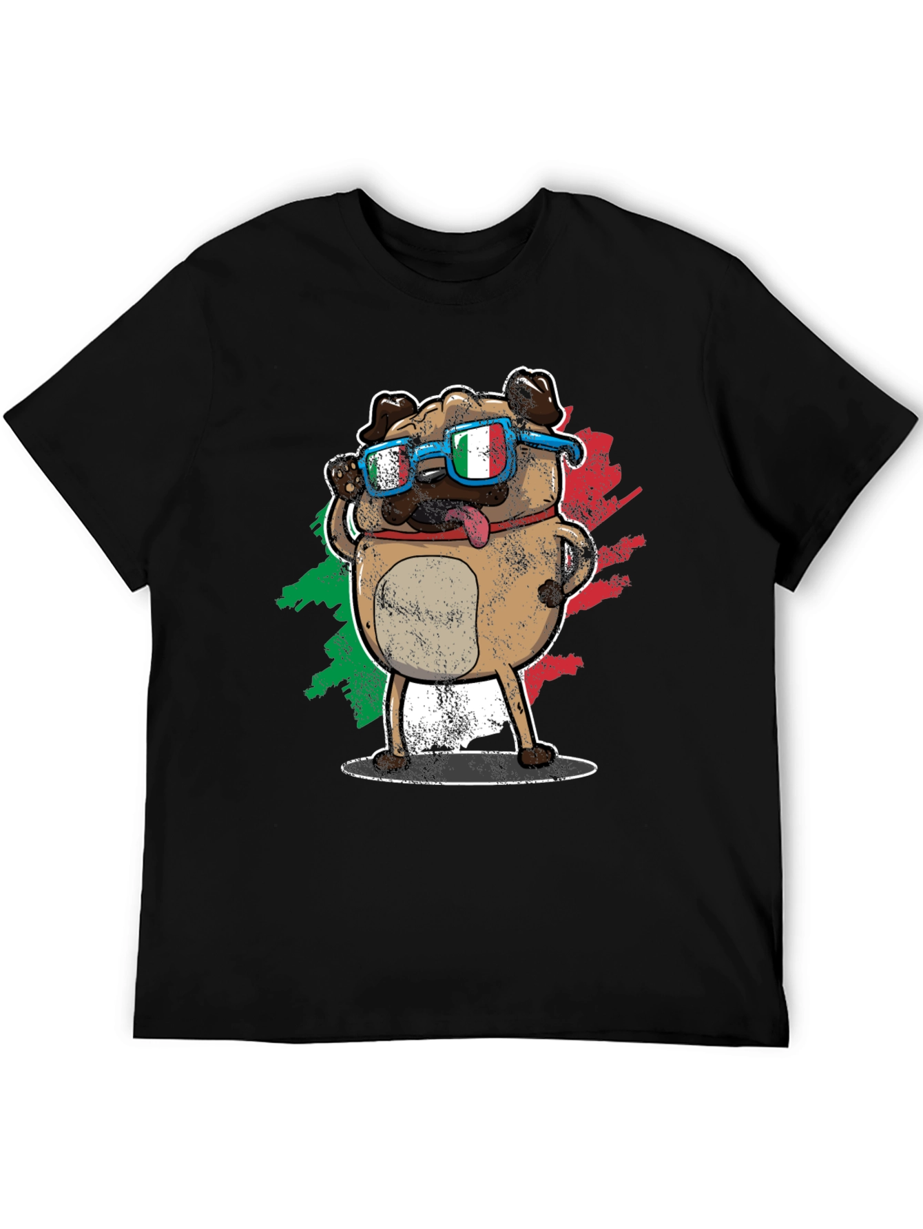 Cool Italian Pug T-Shirt