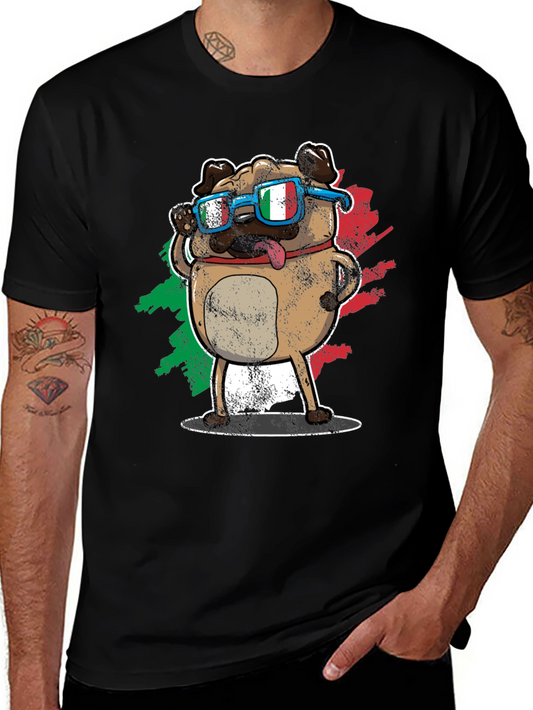 Cool Italian Pug T-Shirt