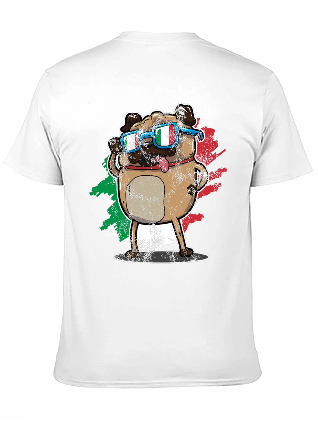 Cool Italian Pug T-Shirt
