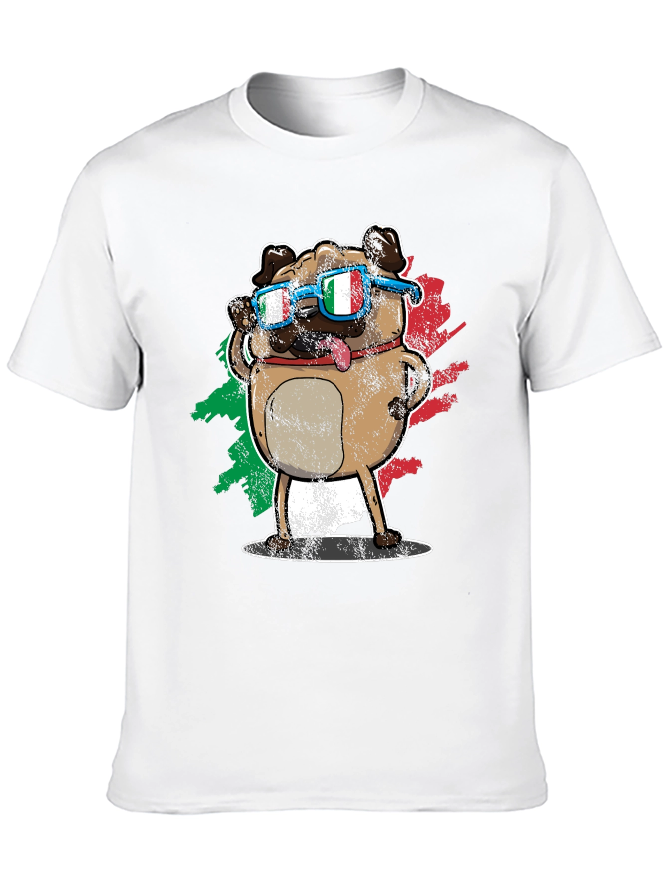 Cool Italian Pug T-Shirt