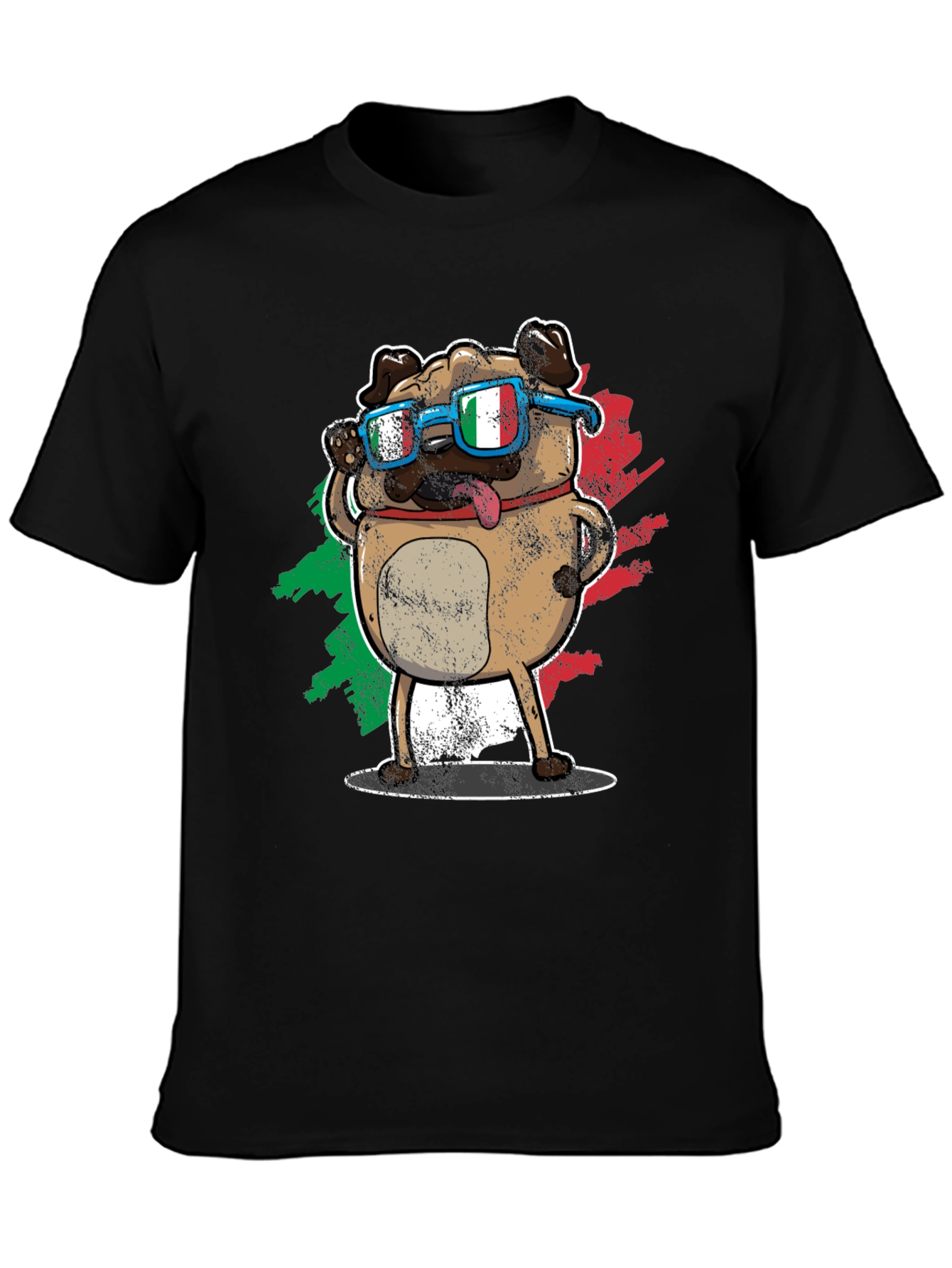 Cool Italian Pug T-Shirt