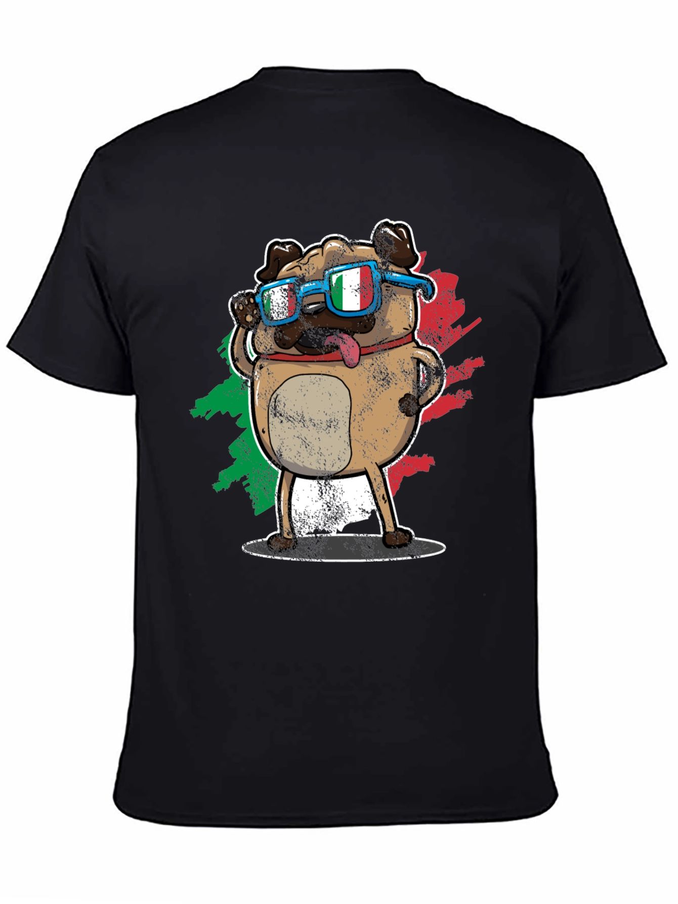 Cool Italian Pug T-Shirt