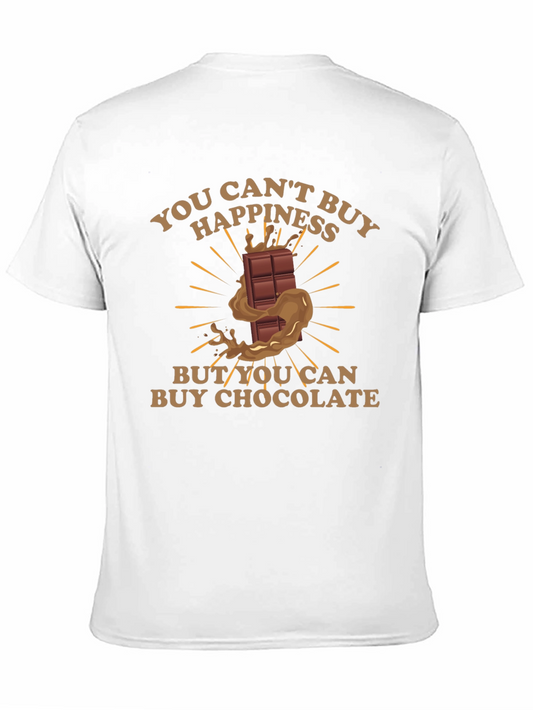 Chocolate Happiness T-Shirt - Funny Graphic Tee