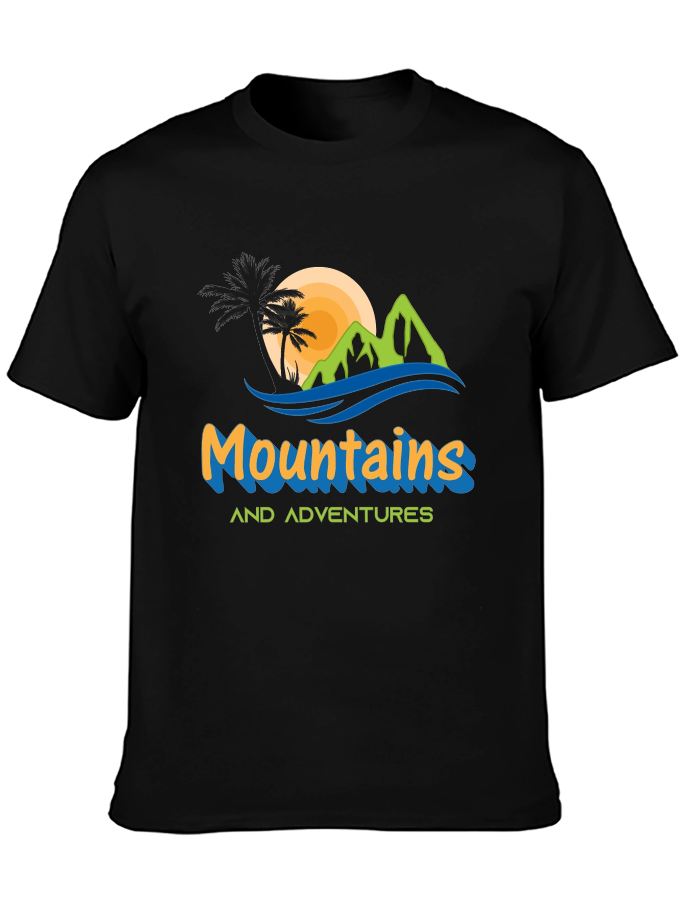 Mountains & Adventures Graphic Tee