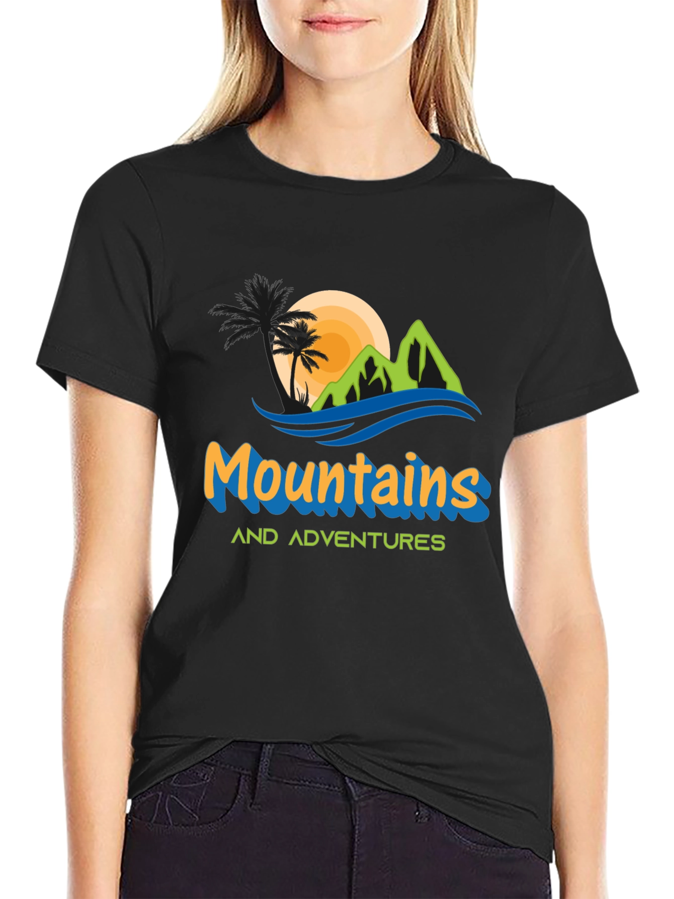 Mountains & Adventures Graphic Tee