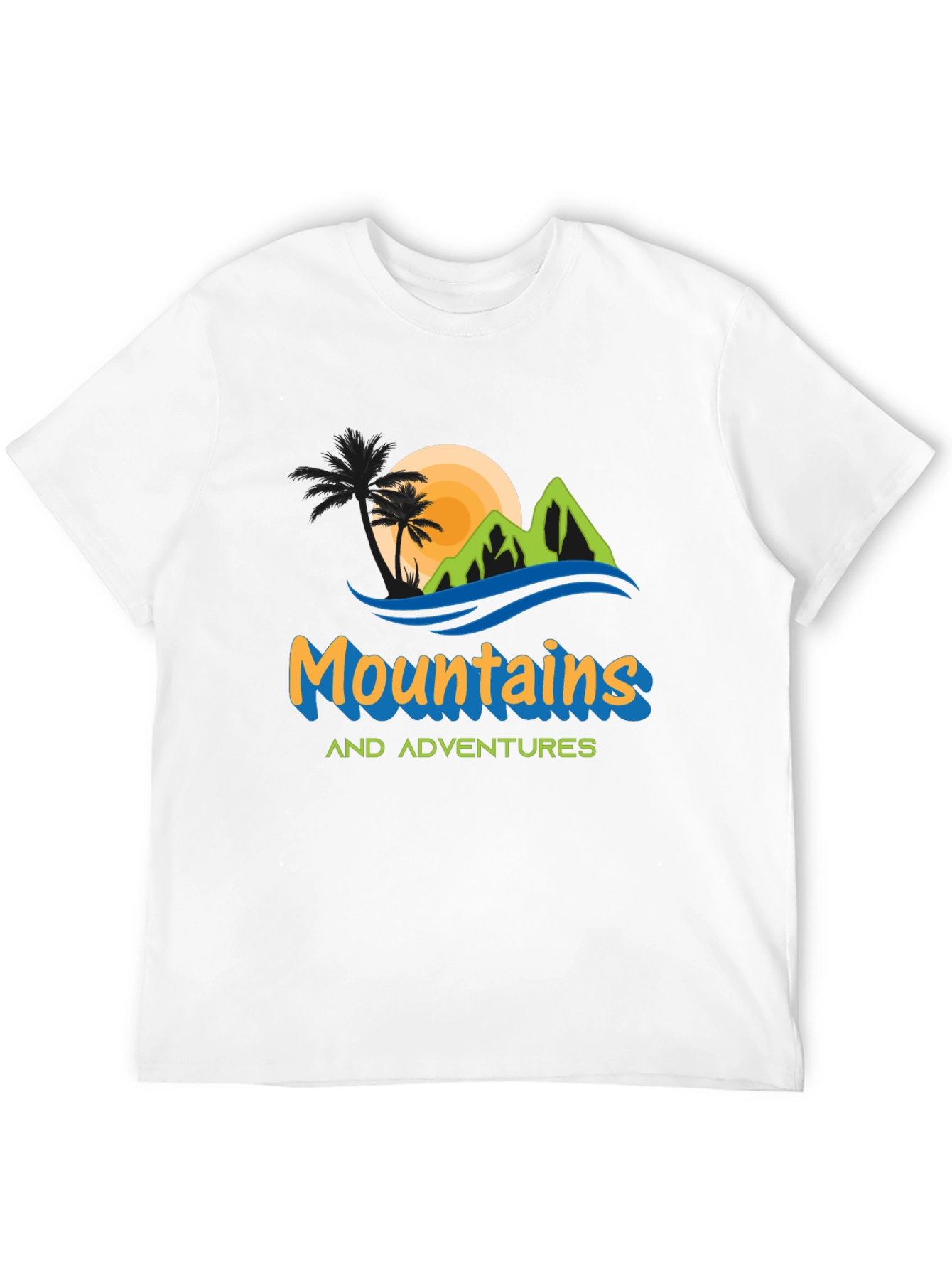Mountains & Adventures Graphic Tee
