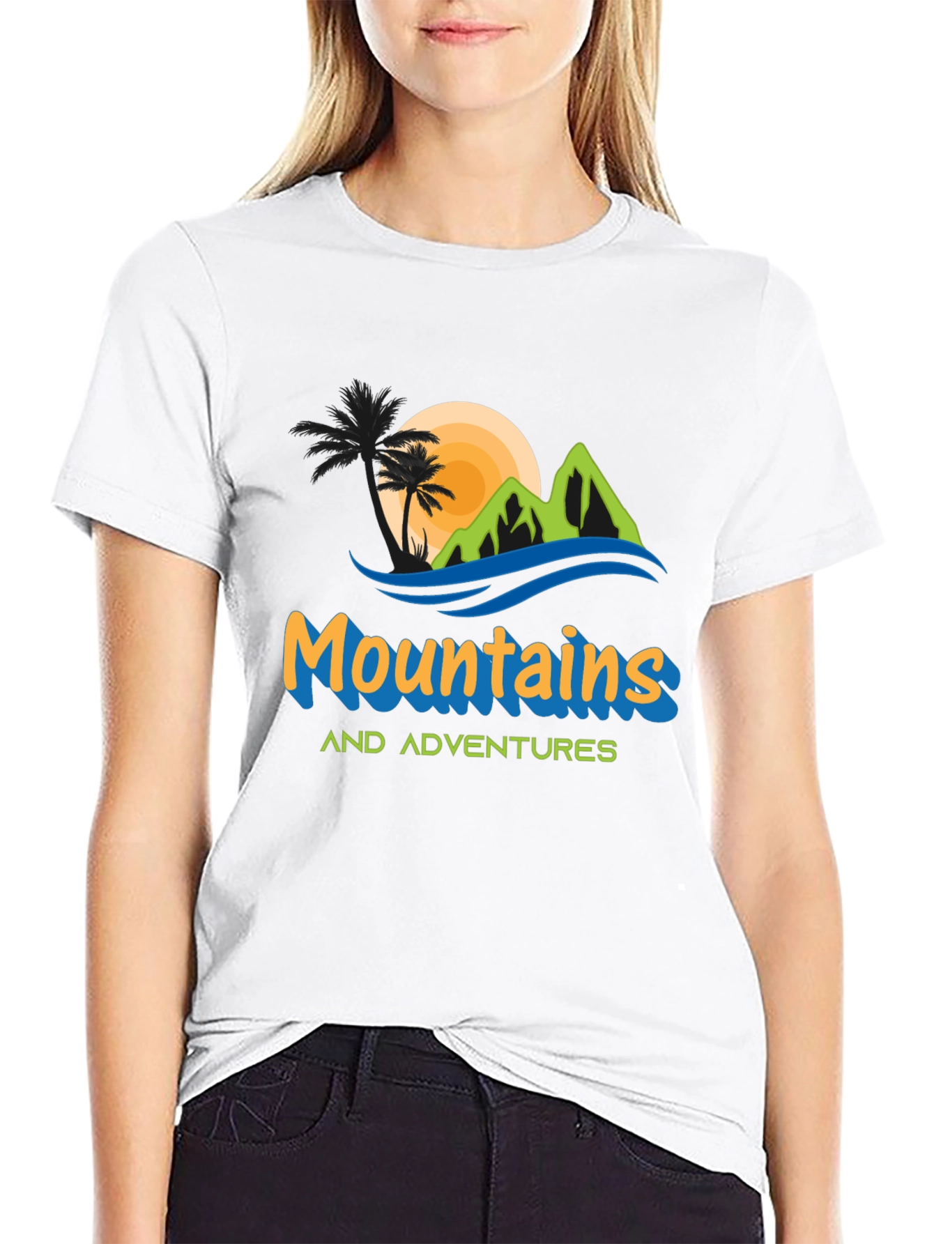 Mountains & Adventures Graphic Tee