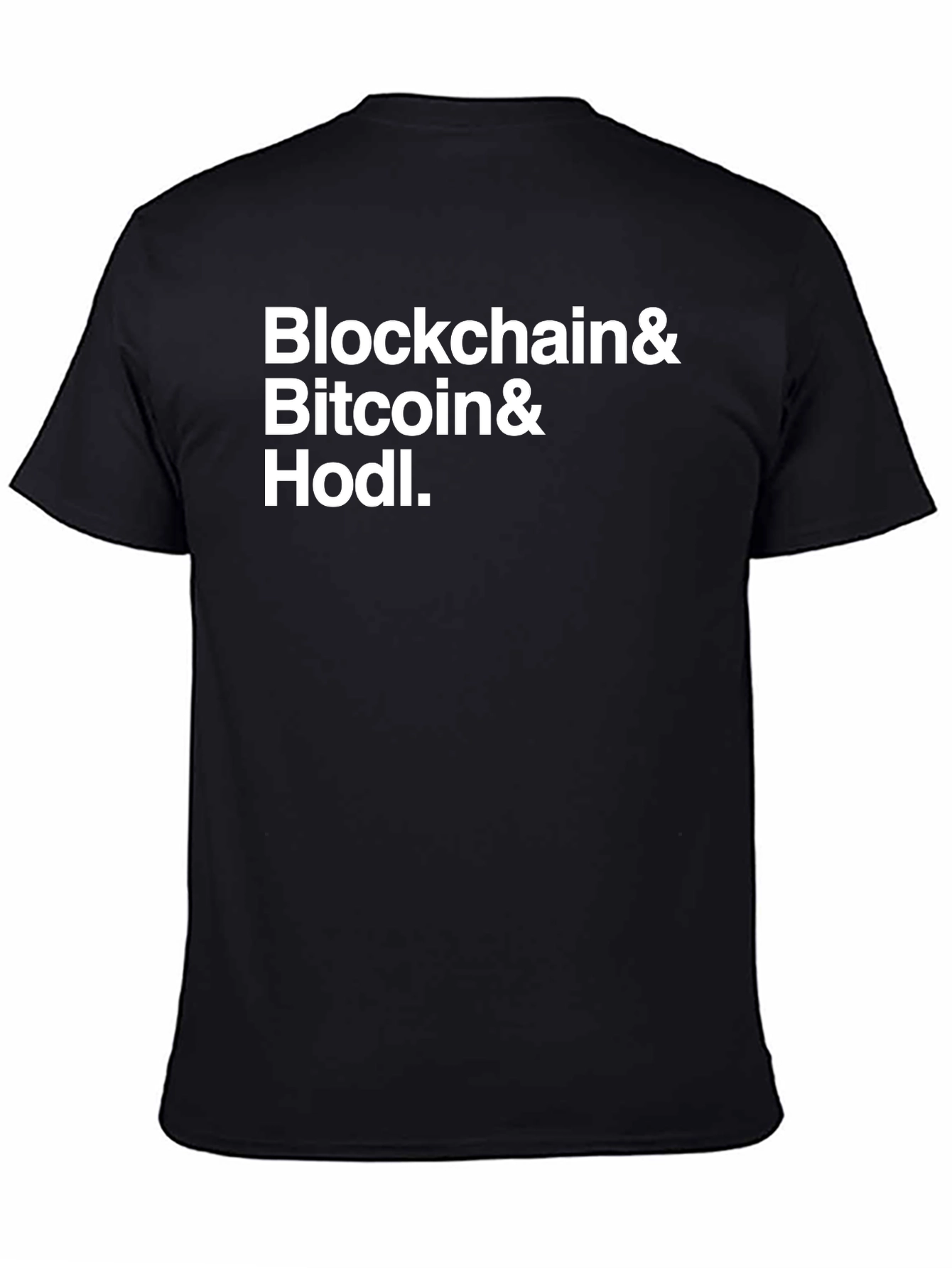 Blockchain Bitcoin & Hodl T-Shirt