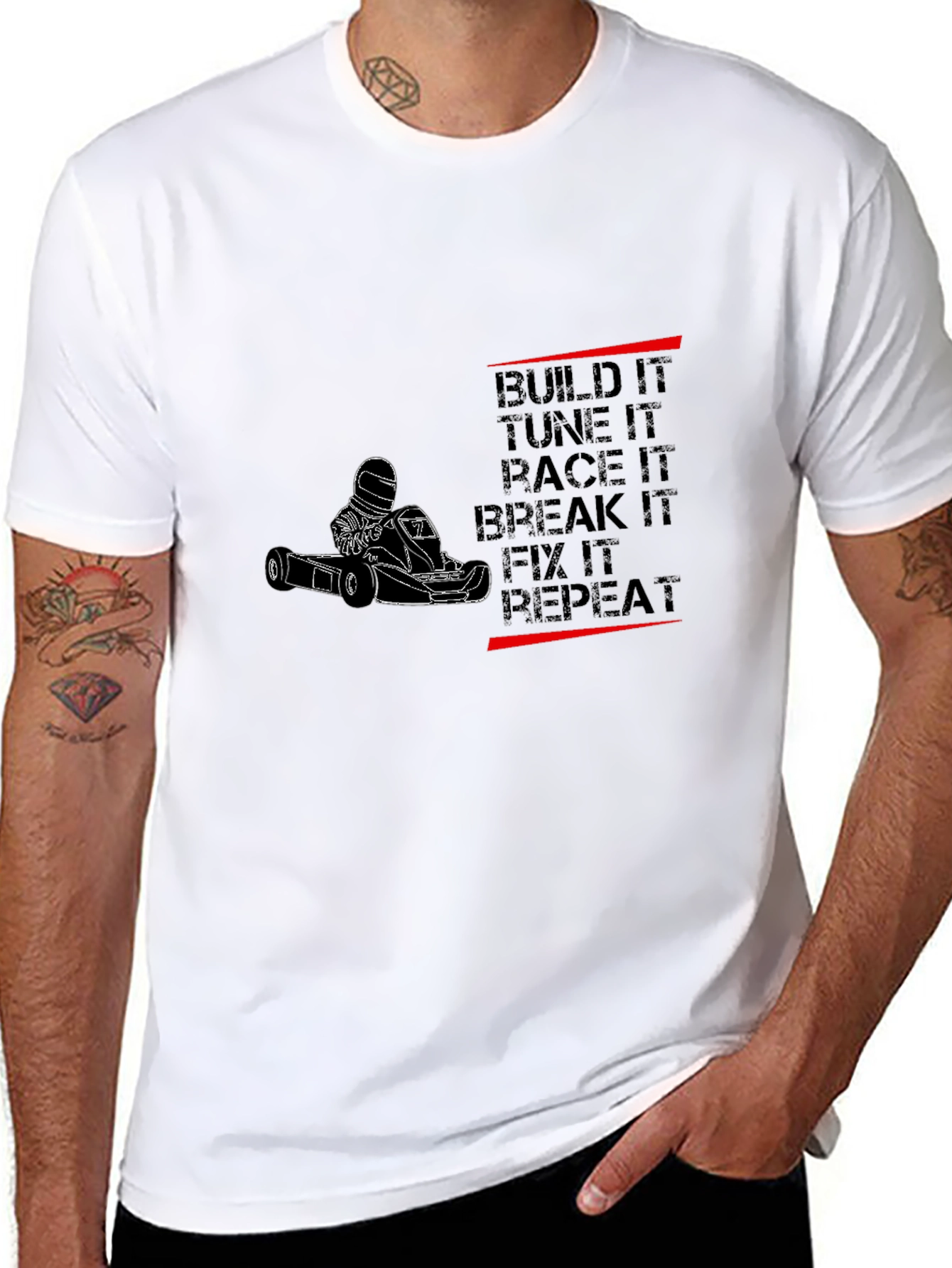 Build Tune Race Karting T-Shirt