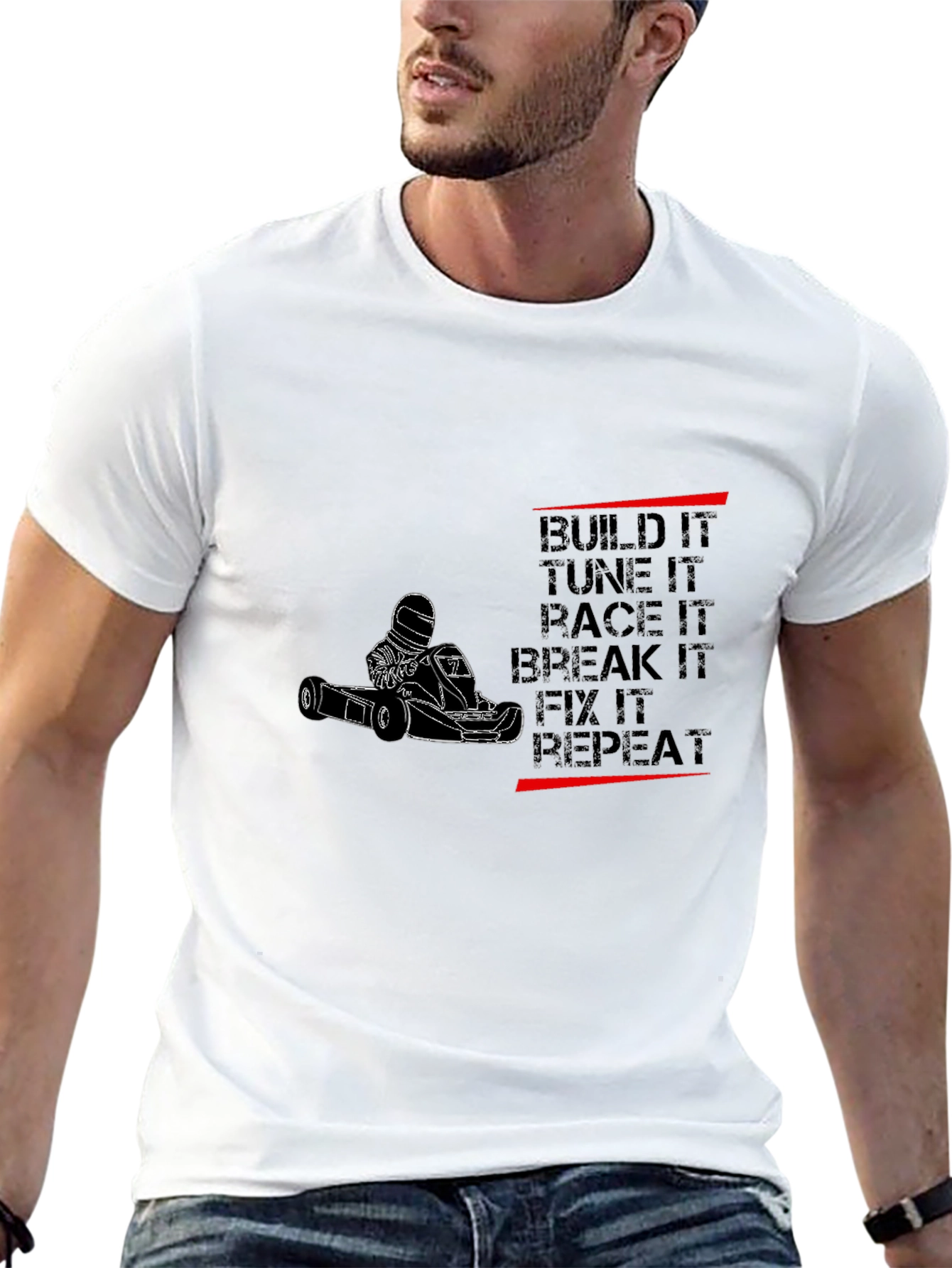Build Tune Race Karting T-Shirt
