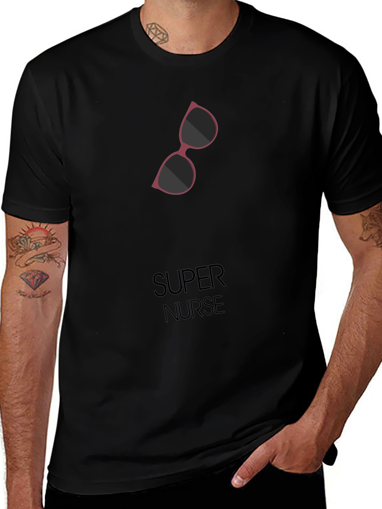 Super Nurse Graphic T-Shirt - Stylish and Comfortable