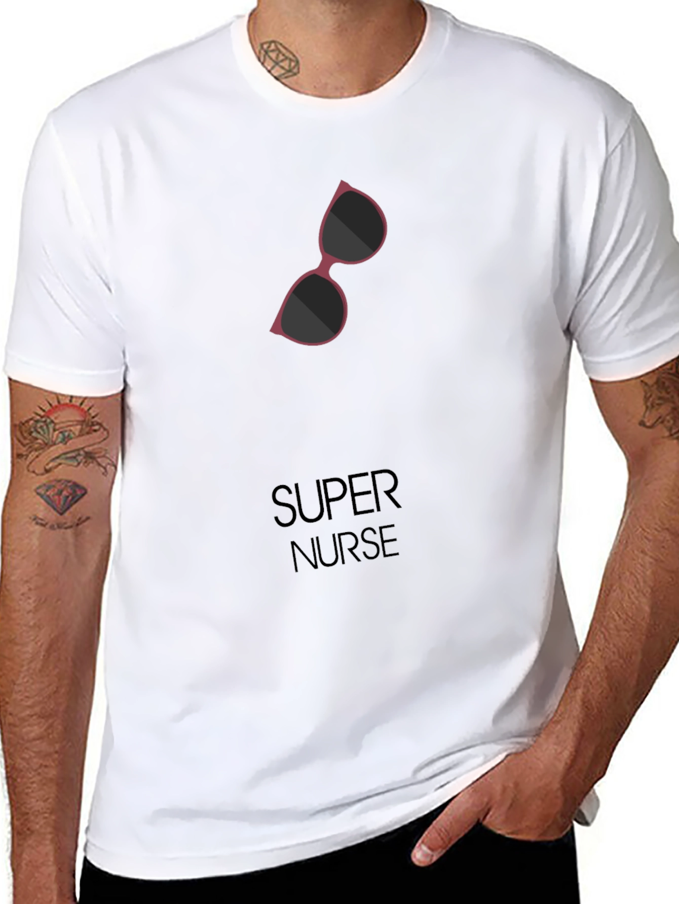 Super Nurse Graphic T-Shirt - Stylish and Comfortable