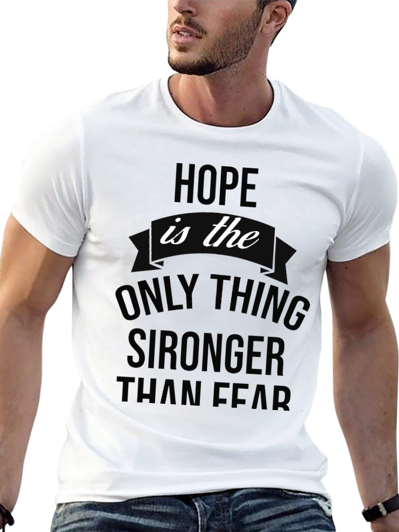 Hope is Stronger Than Fear Graphic Tee