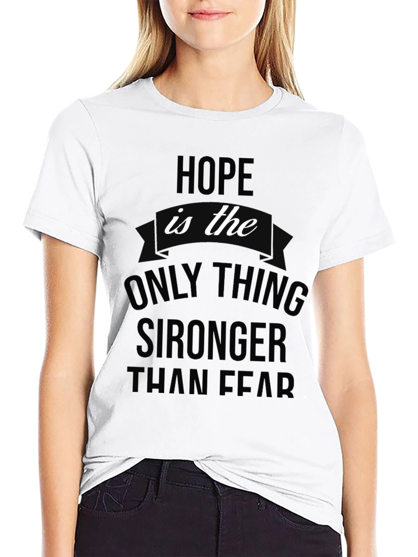 Hope is Stronger Than Fear Graphic Tee