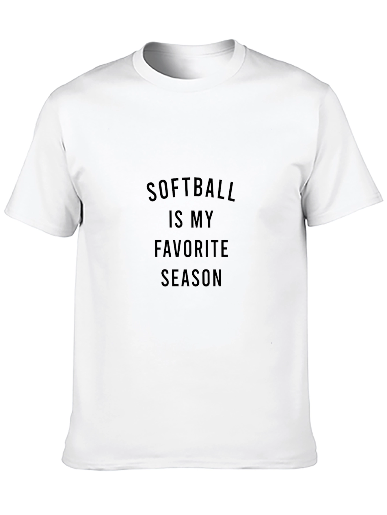 Softball Is My Favorite Season T-Shirt