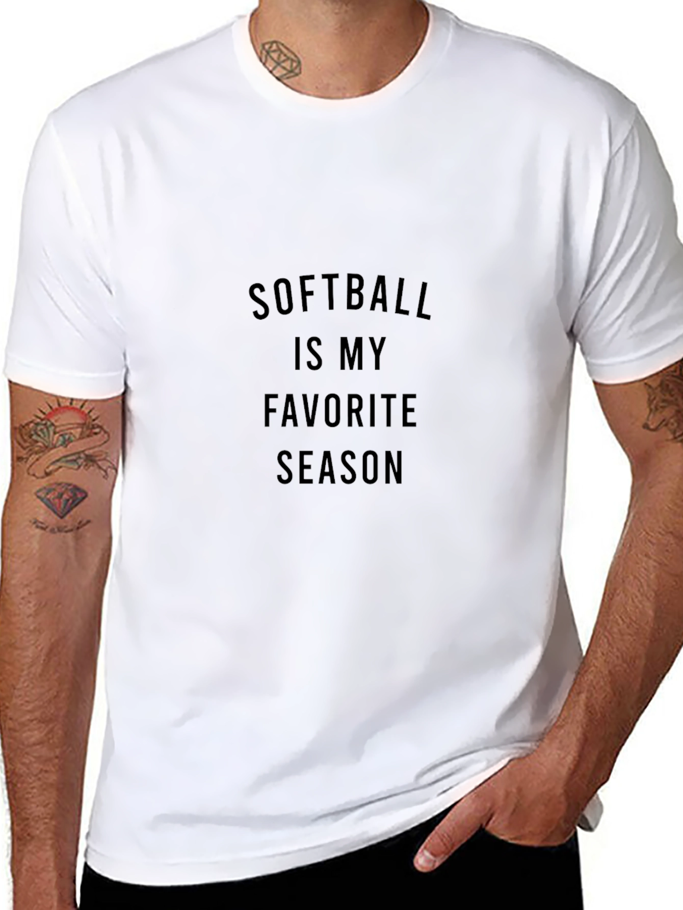 Softball Is My Favorite Season T-Shirt
