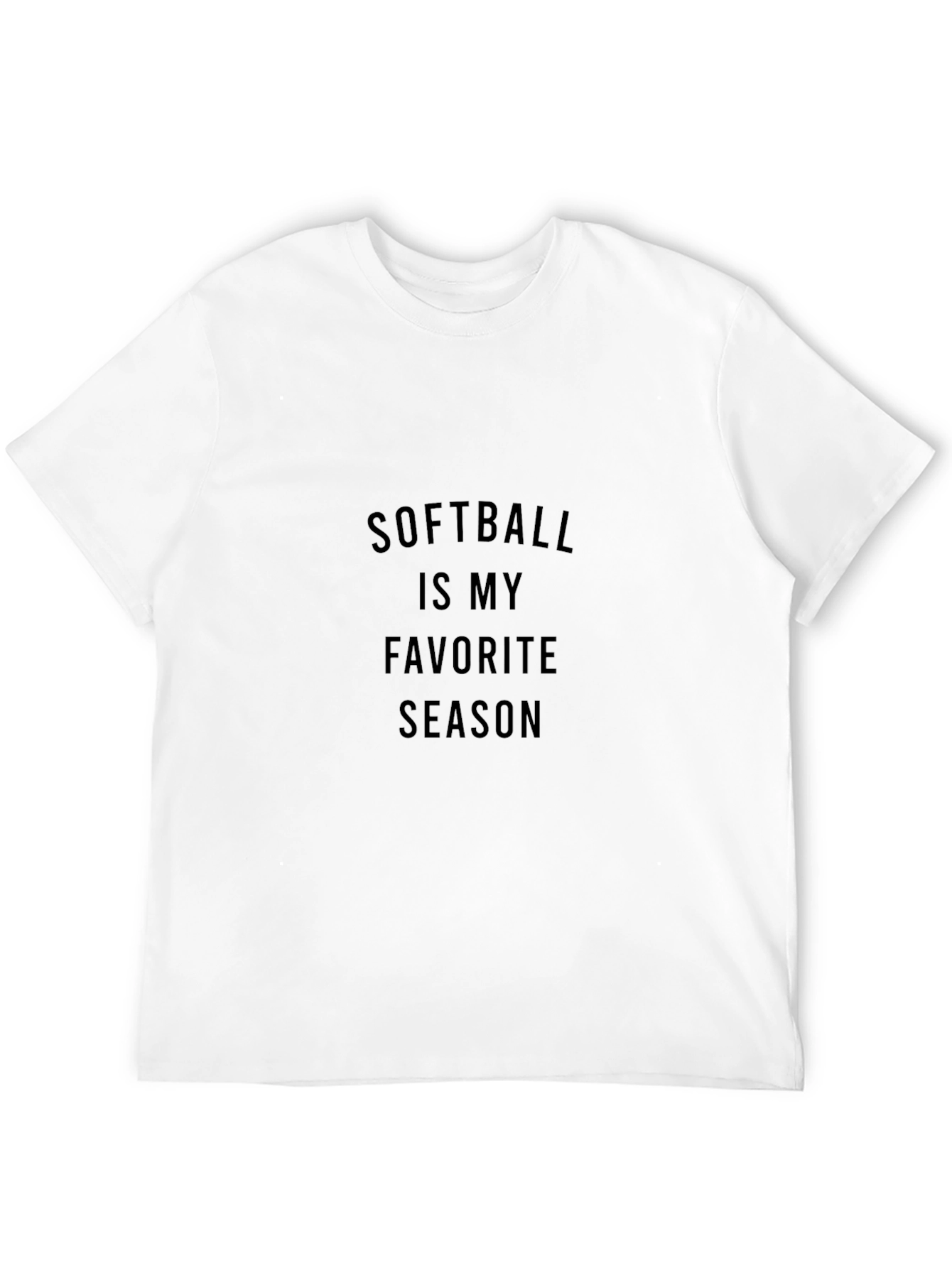 Softball Is My Favorite Season T-Shirt