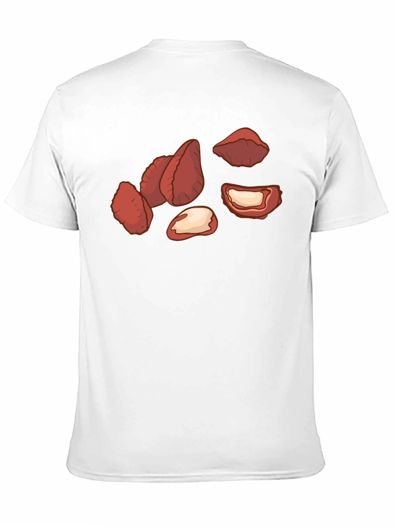 Brazil Nut Graphic Tee - Black Cotton Casual T-Shirt
