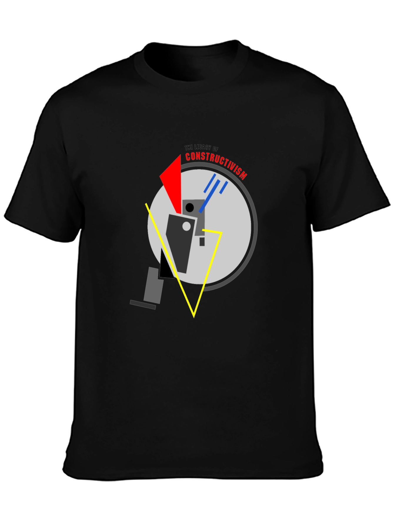 Constructivism Legacy Graphic Tee - Modern Art Shirt