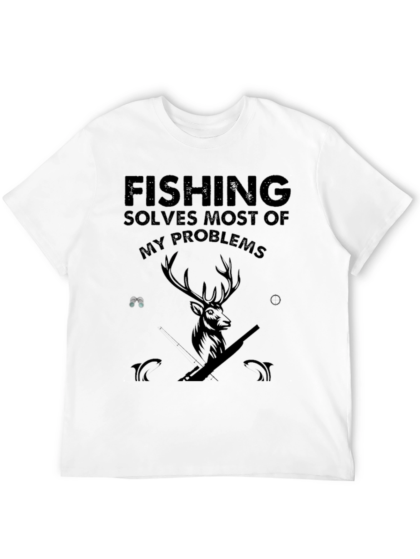 Fishing Solves Most of My Problems T-Shirt
