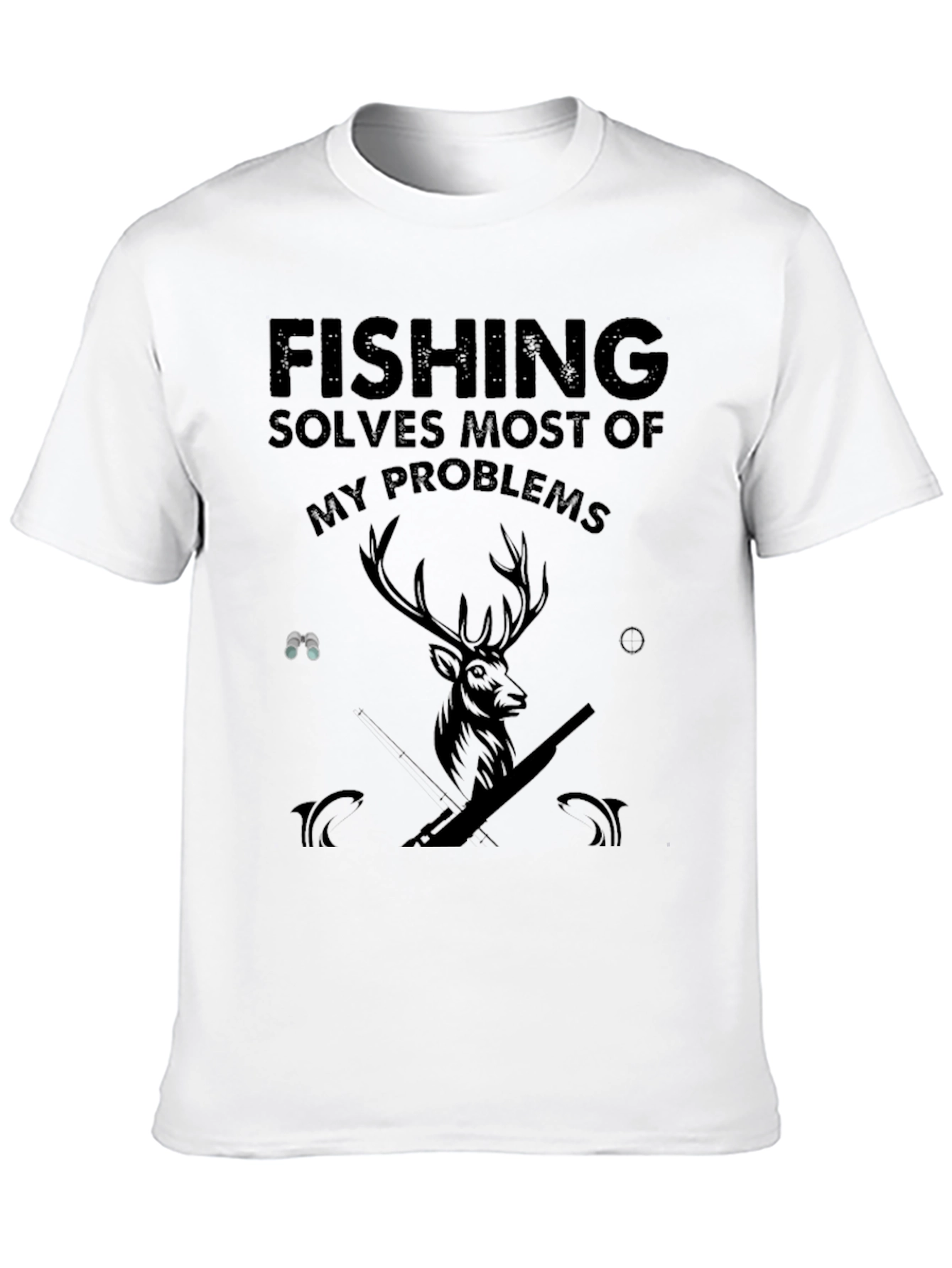 Fishing Solves Most of My Problems T-Shirt