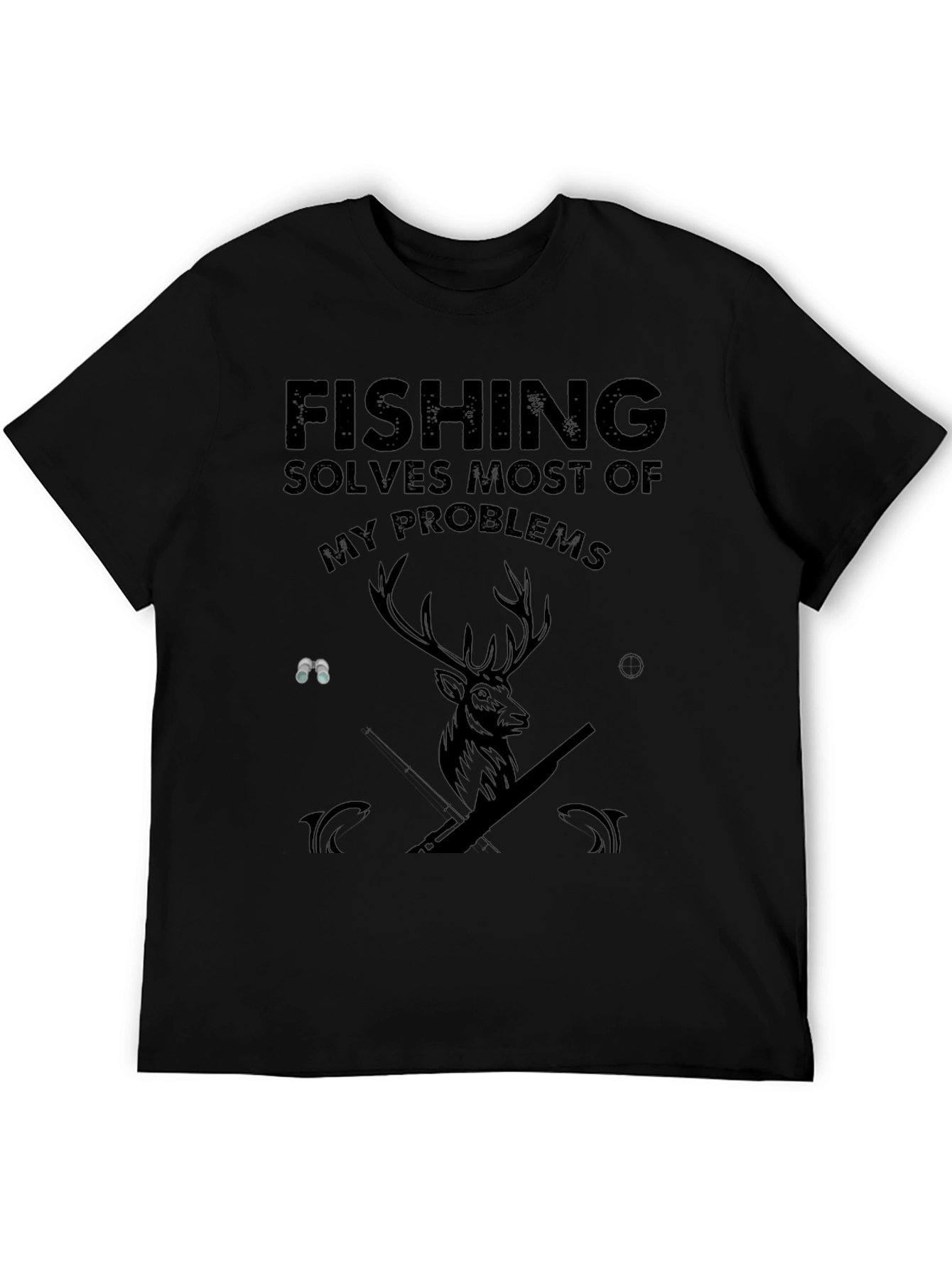 Fishing Solves Most of My Problems T-Shirt