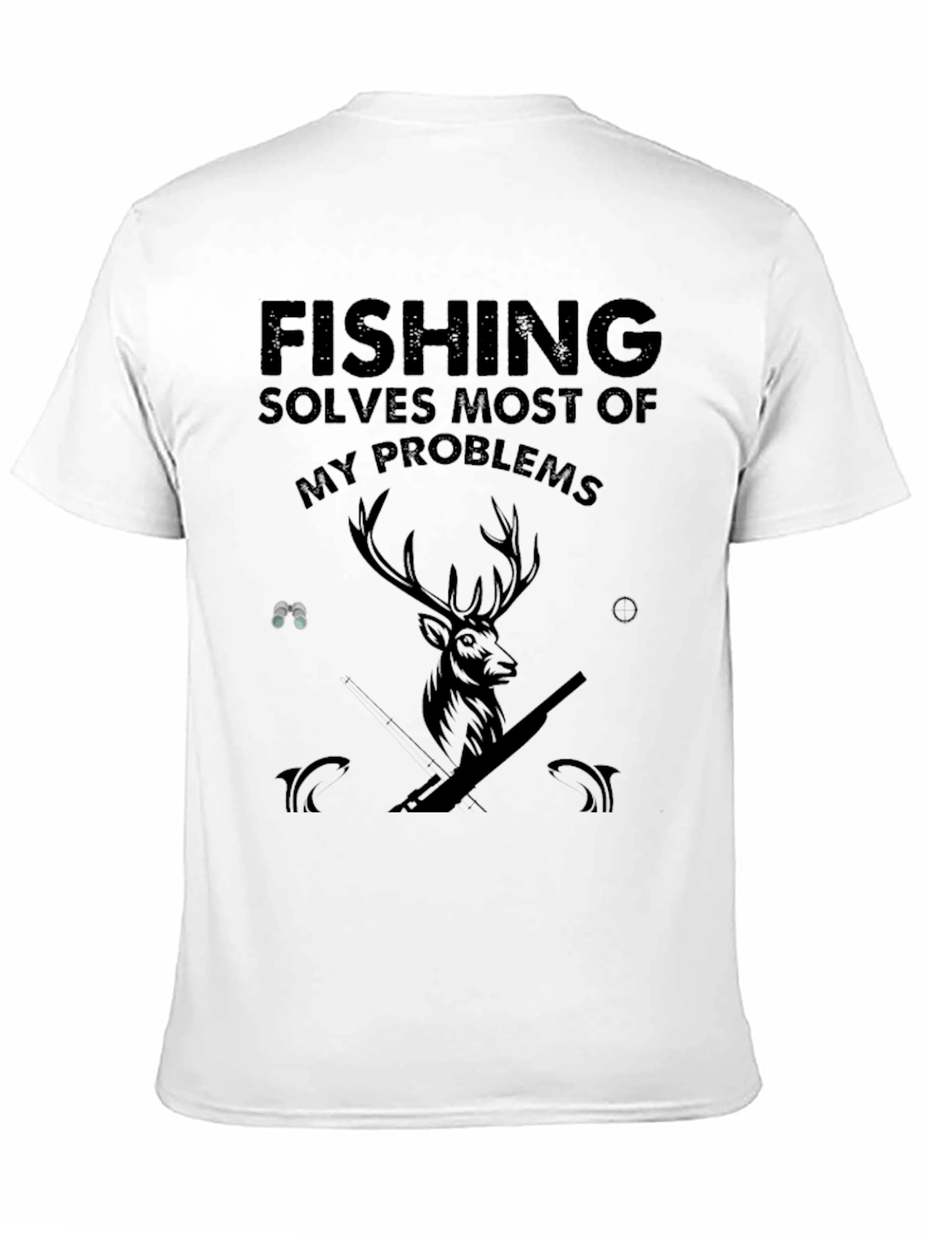 Fishing Solves Most of My Problems T-Shirt