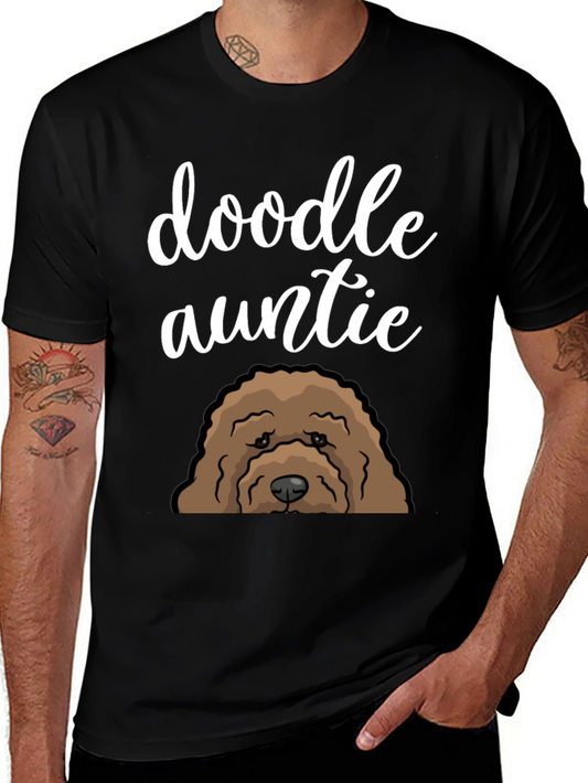 Doodle Auntie Dog Lover T-Shirt