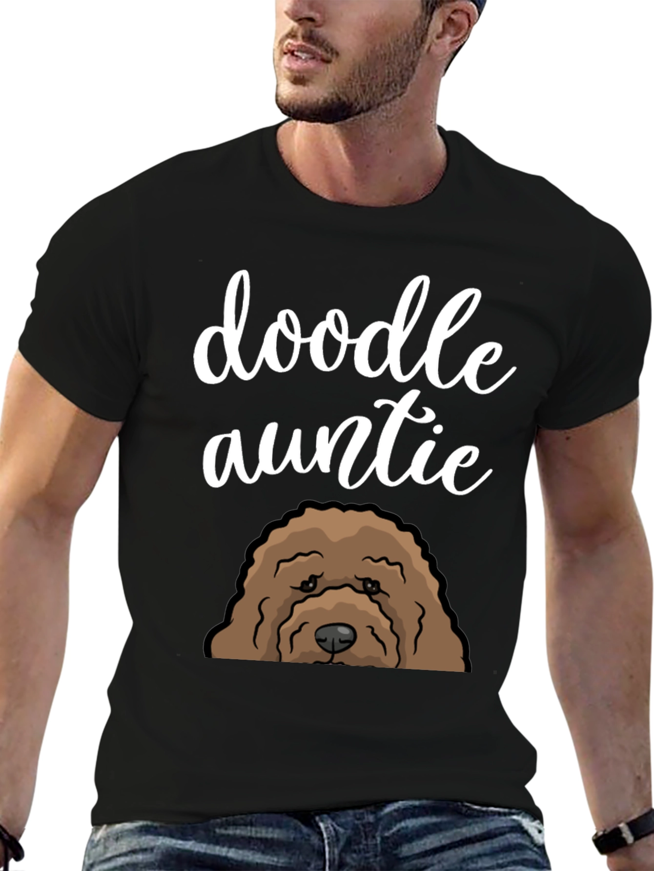 Doodle Auntie Dog Lover T-Shirt