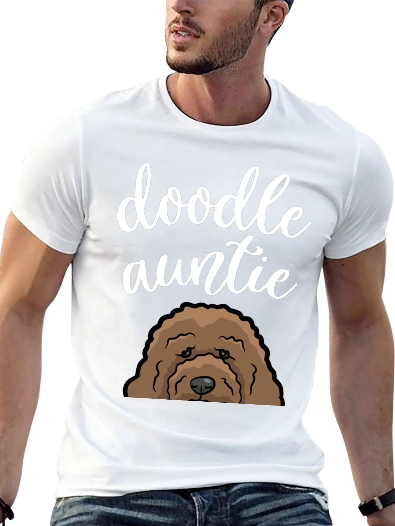 Doodle Auntie Dog Lover T-Shirt