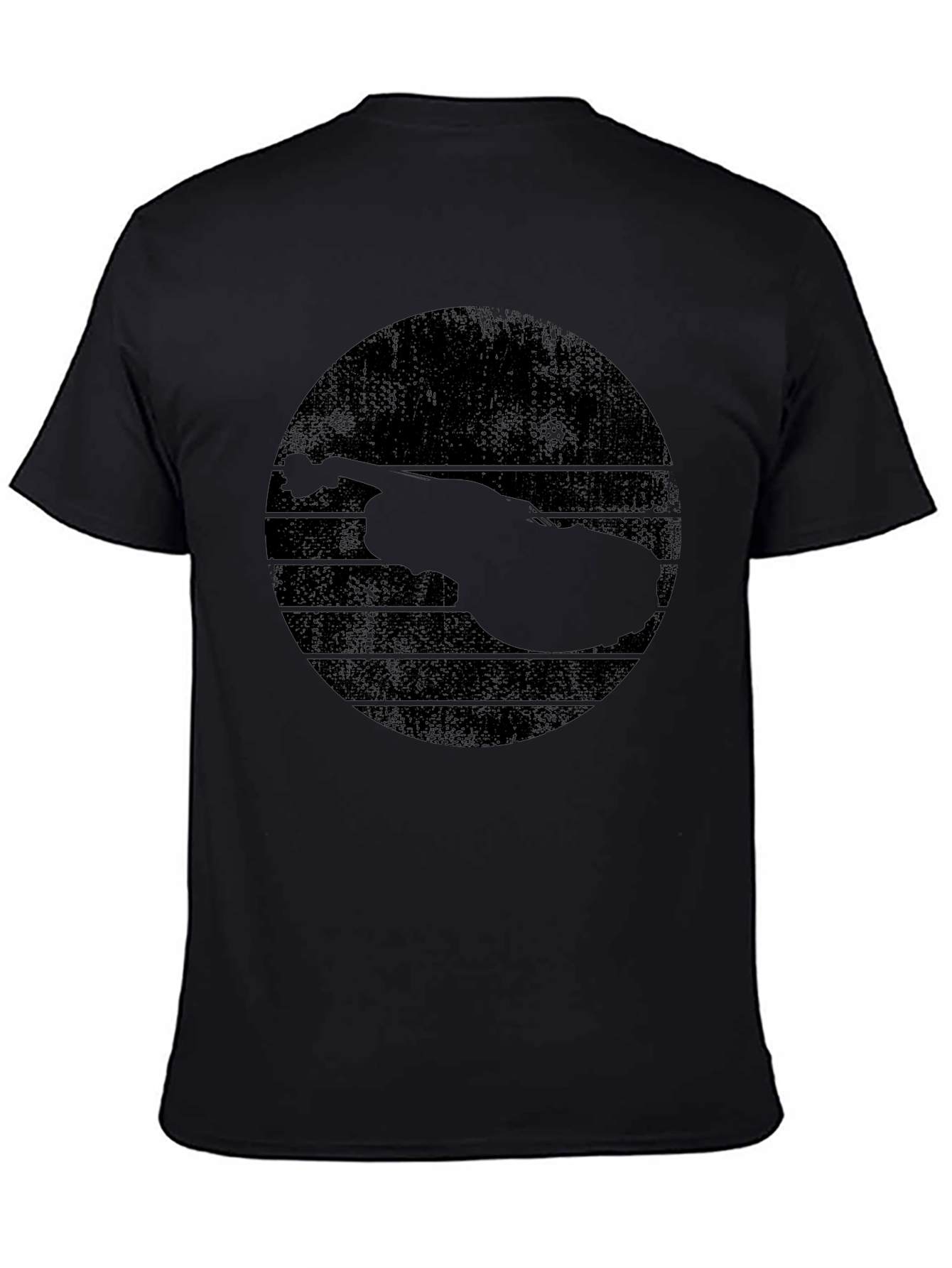 Retro Violin Graphic Tee - Musical Style