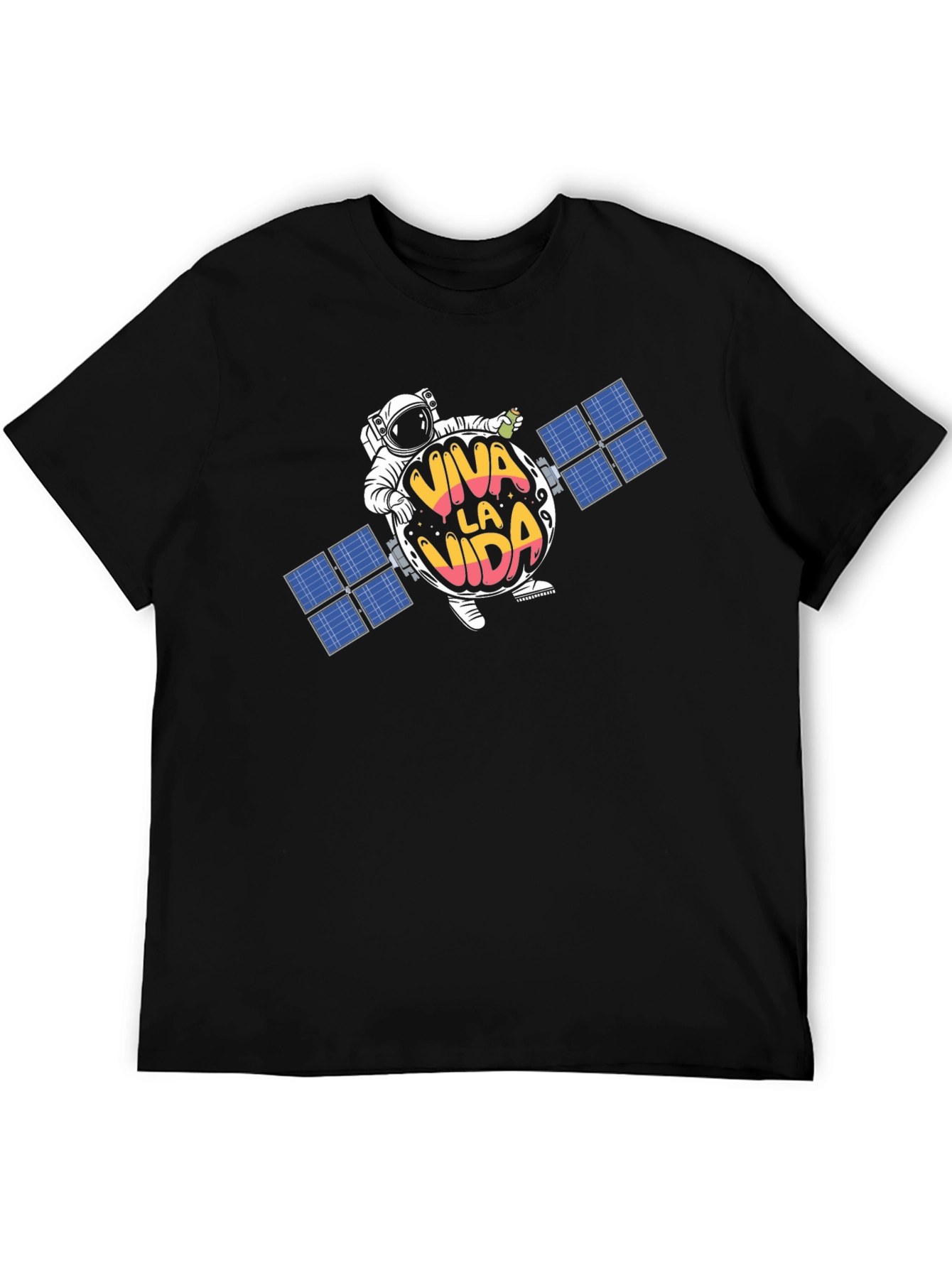 Viva La Vida Space Tee - Unique Graphic T-Shirt