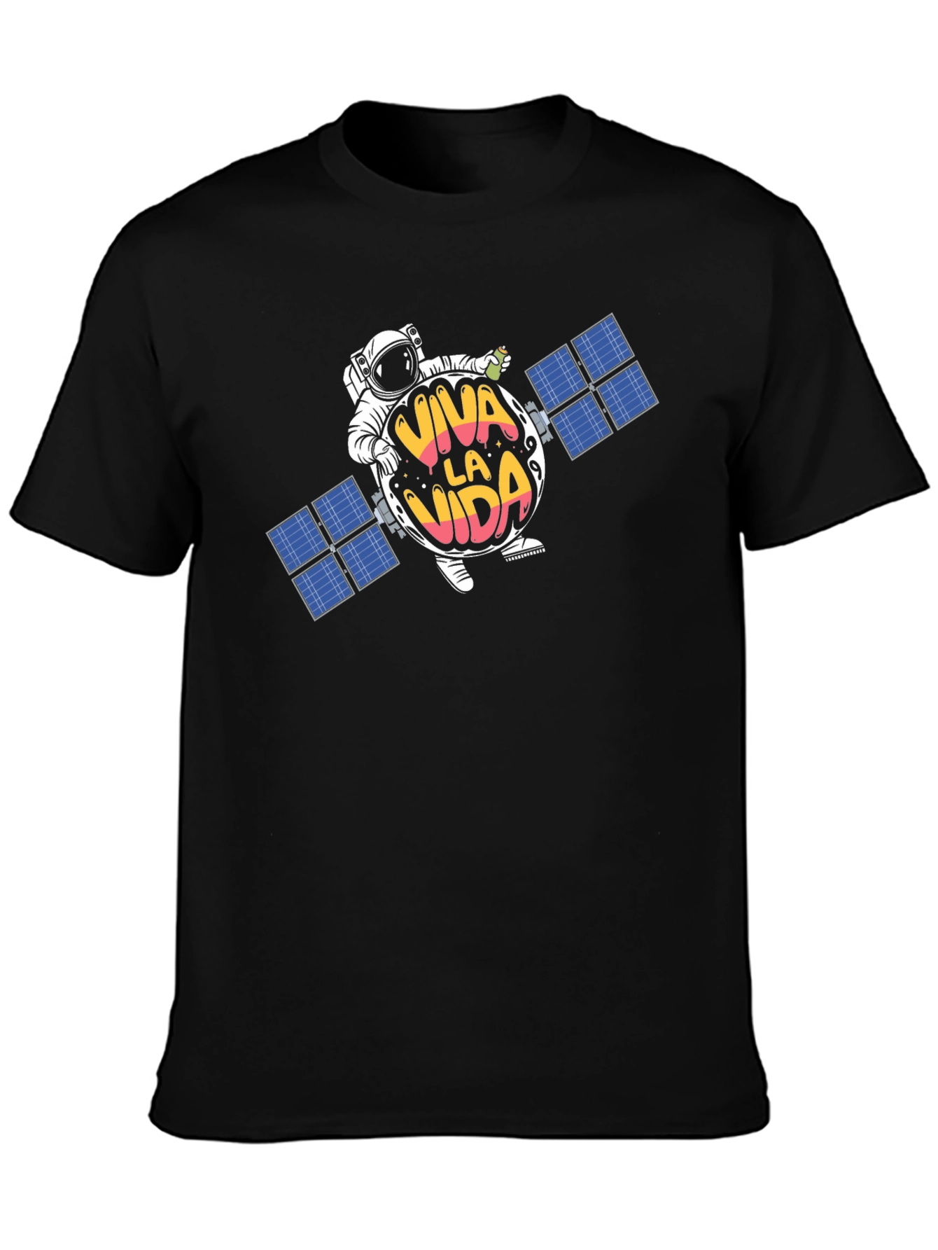 Viva La Vida Space Tee - Unique Graphic T-Shirt