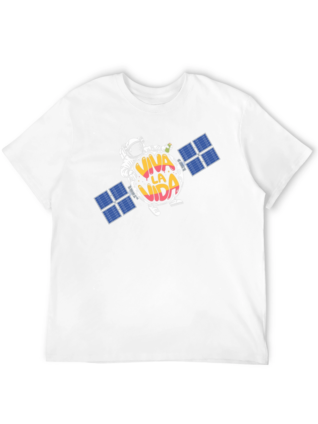 Viva La Vida Space Tee - Unique Graphic T-Shirt