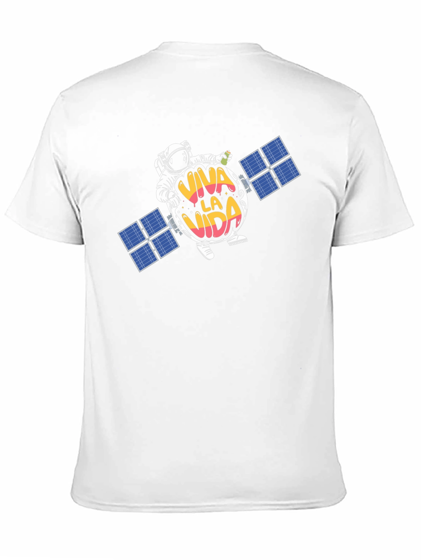 Viva La Vida Space Tee - Unique Graphic T-Shirt