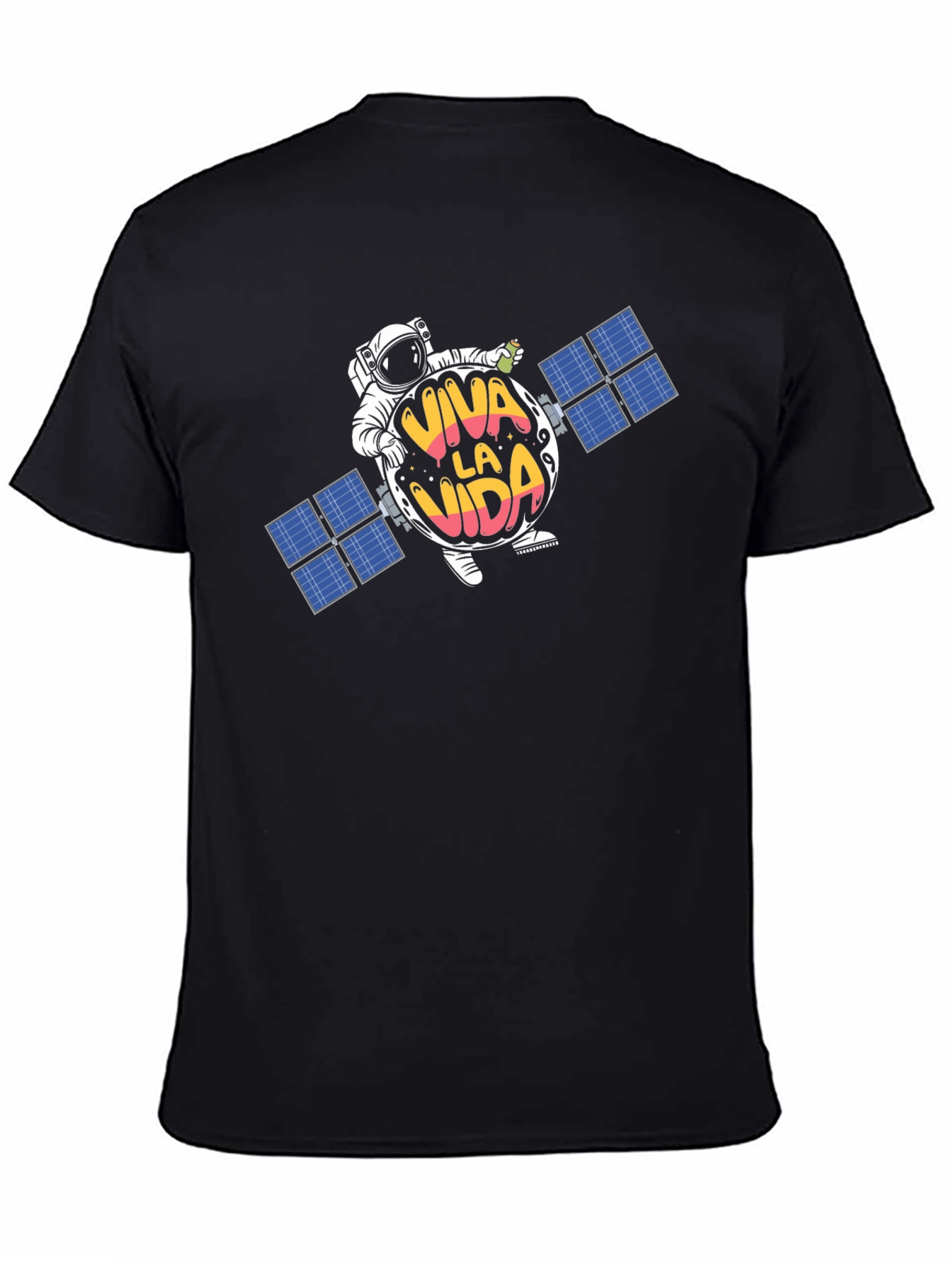 Viva La Vida Space Tee - Unique Graphic T-Shirt